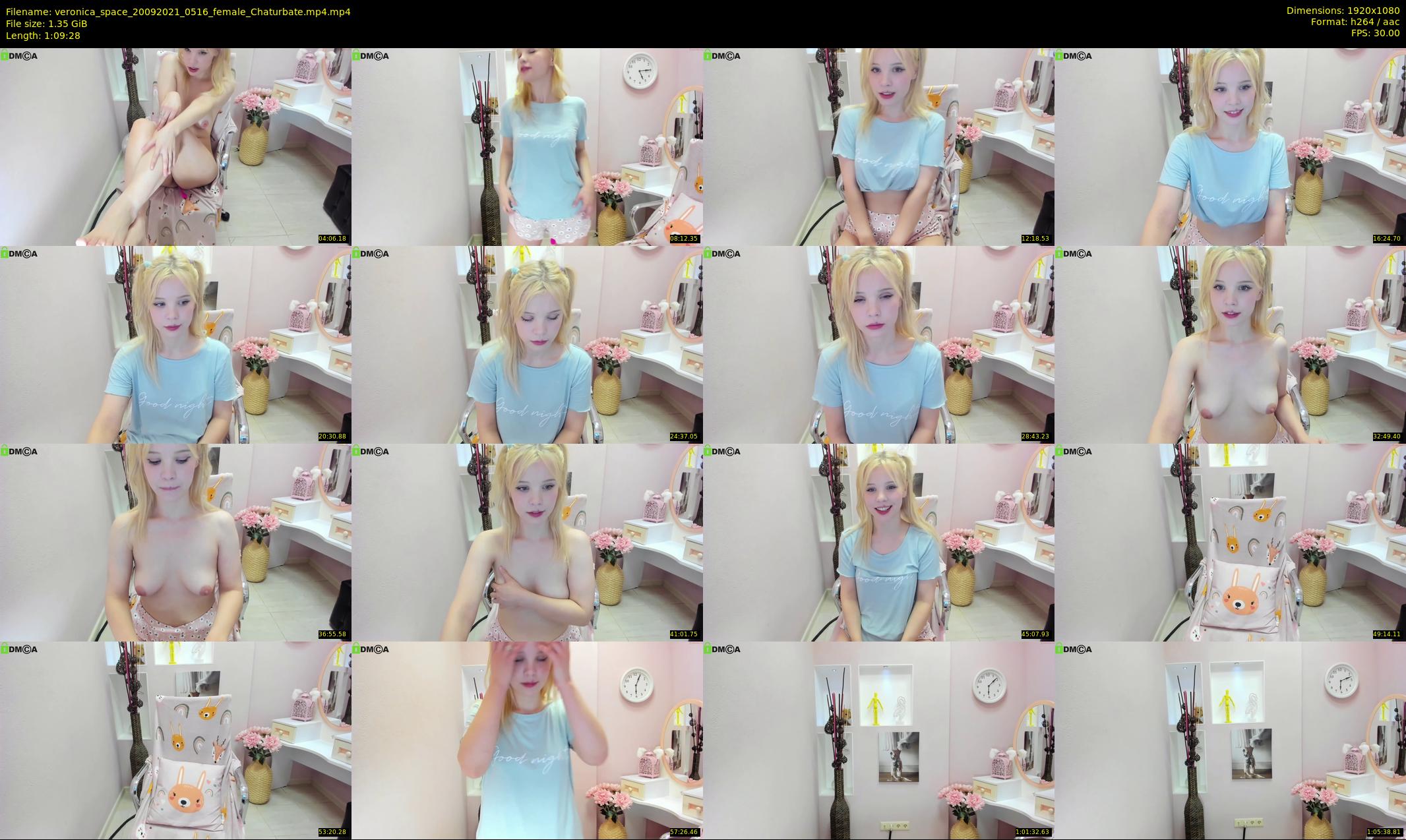veronica_space — 70 minute Chaturbate female cam show recording, 1080p, Sep 20, 2021