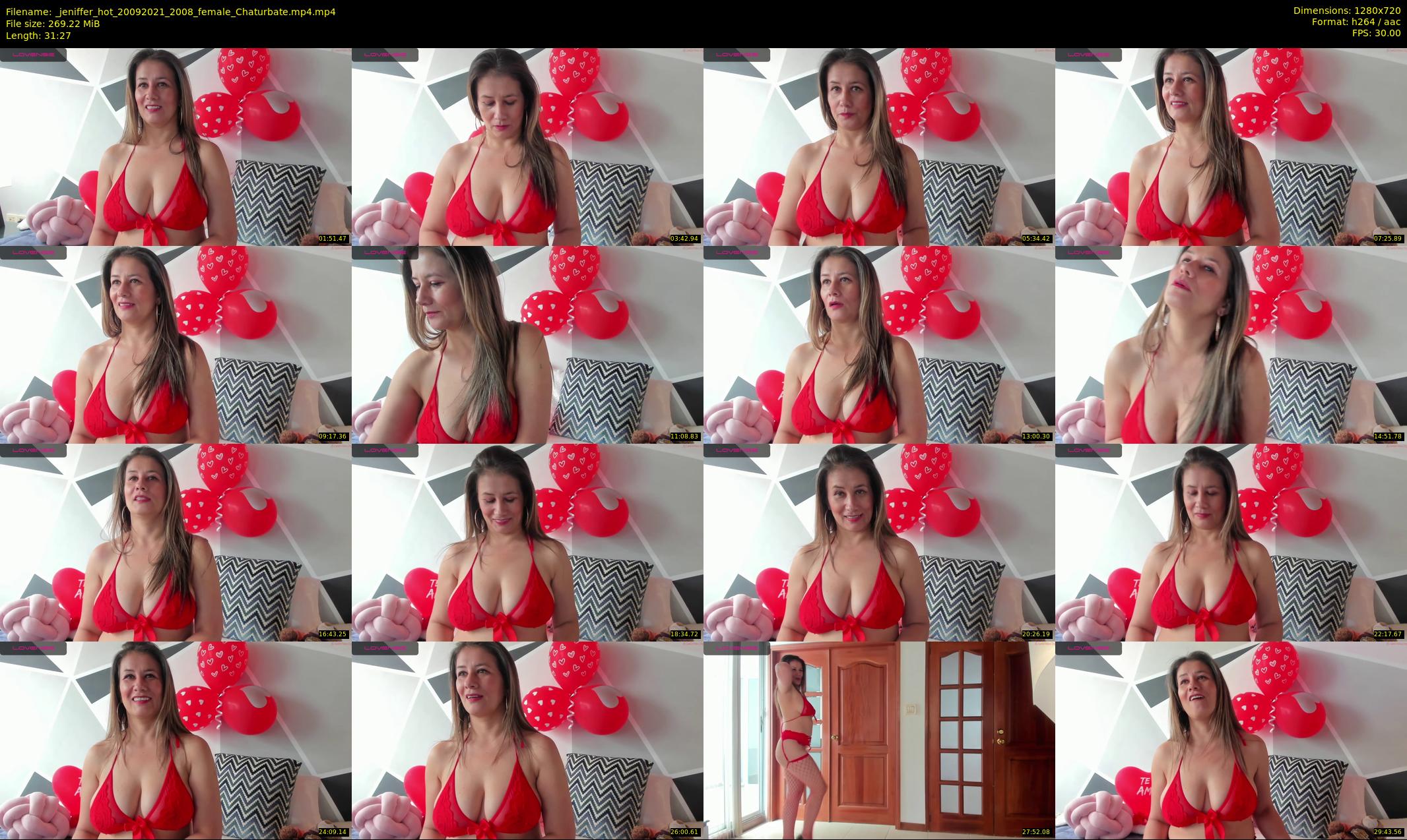 _jeniffer_hot — 32 minute Chaturbate female cam show recording, 720p, Sep 20, 2021