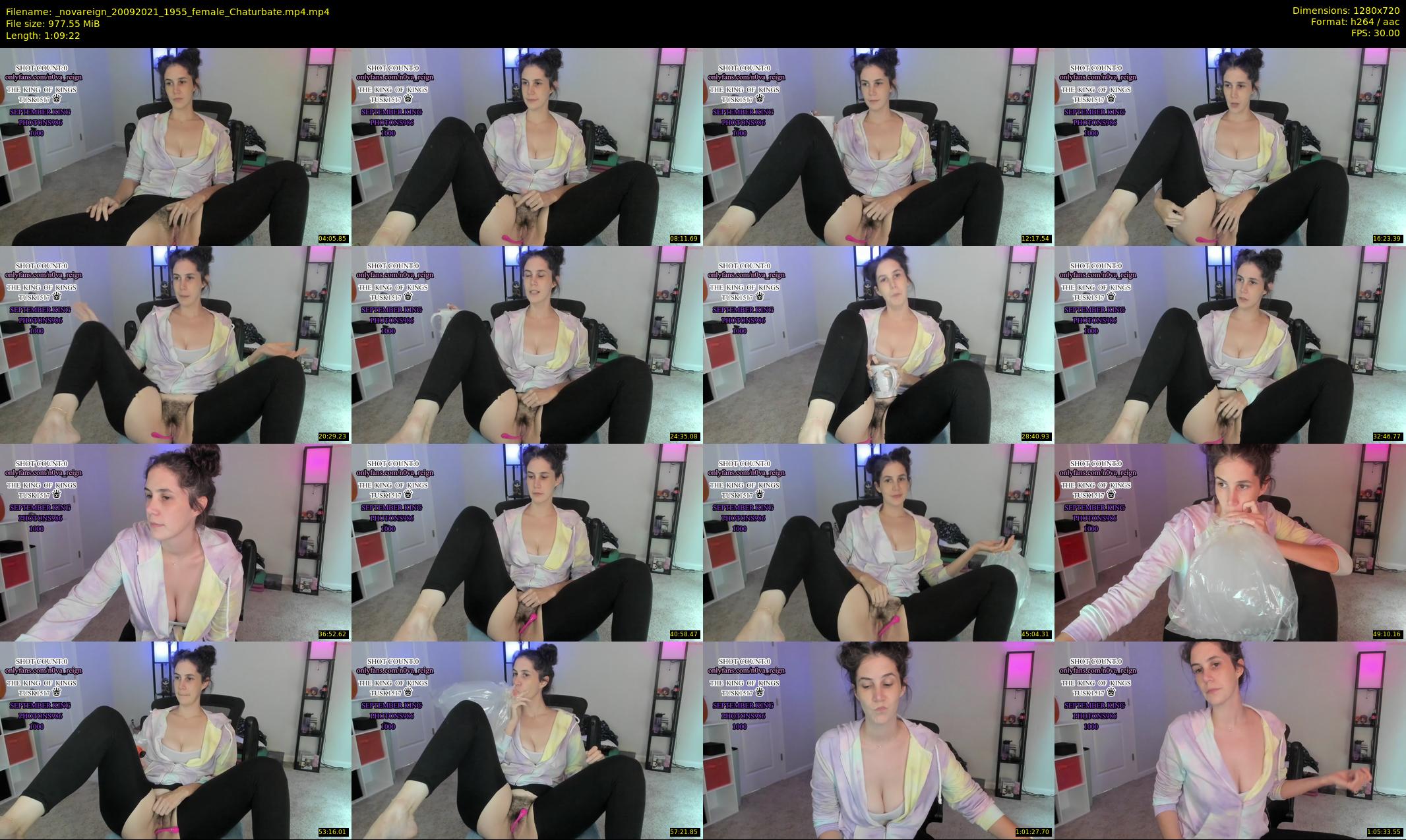 _novareign — 70 minute Chaturbate female cam show recording, 720p, Sep 20, 2021