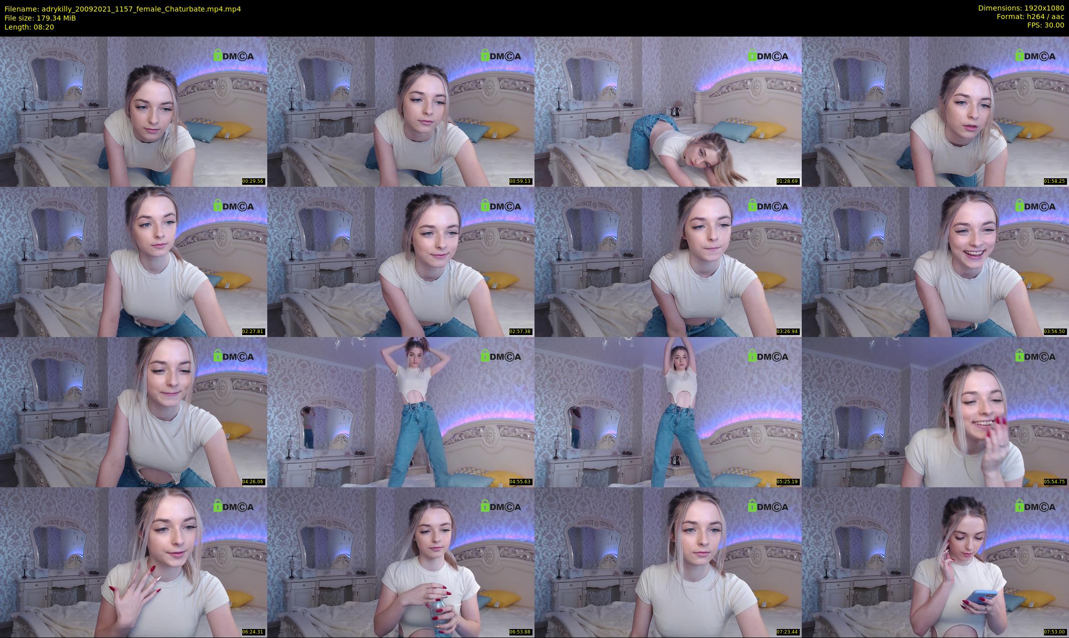adrykilly — 9 minute Chaturbate female cam show recording, 1080p, Sep 20, 2021