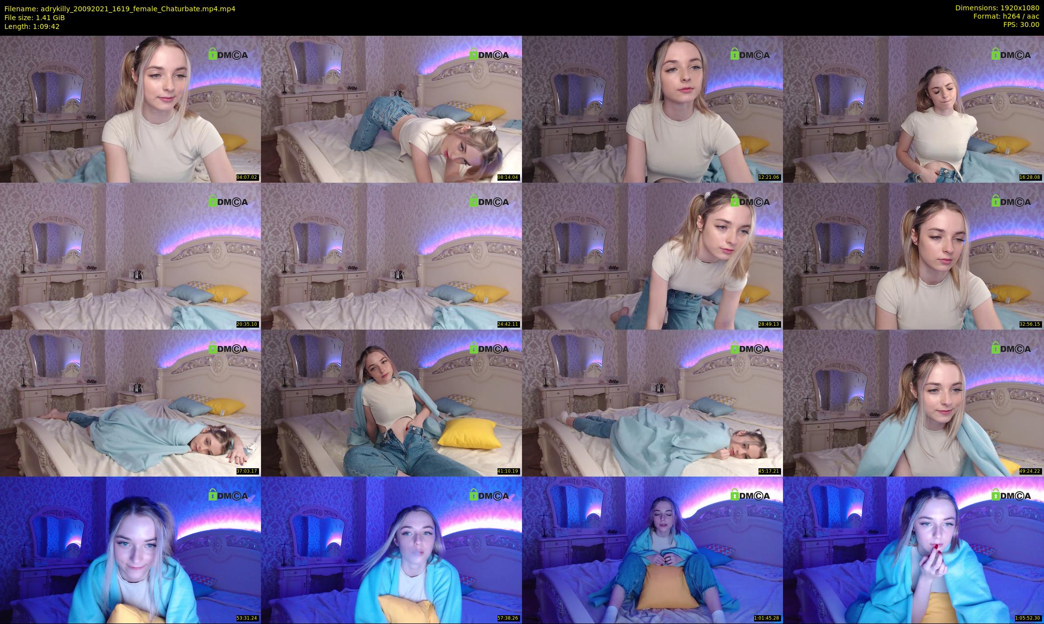 adrykilly — 70 minute Chaturbate female cam show recording, 1080p, Sep 20, 2021