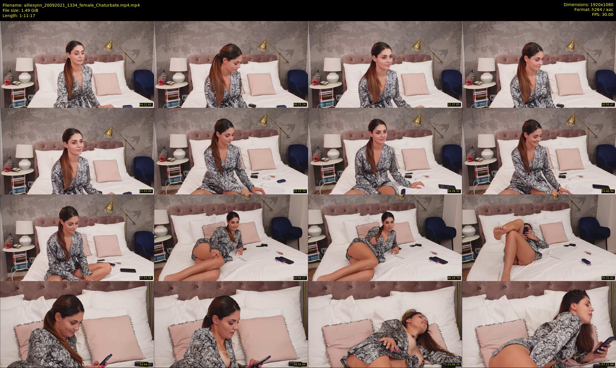 alliesynn — 72 minute Chaturbate female cam show recording, 1080p, Sep 20, 2021