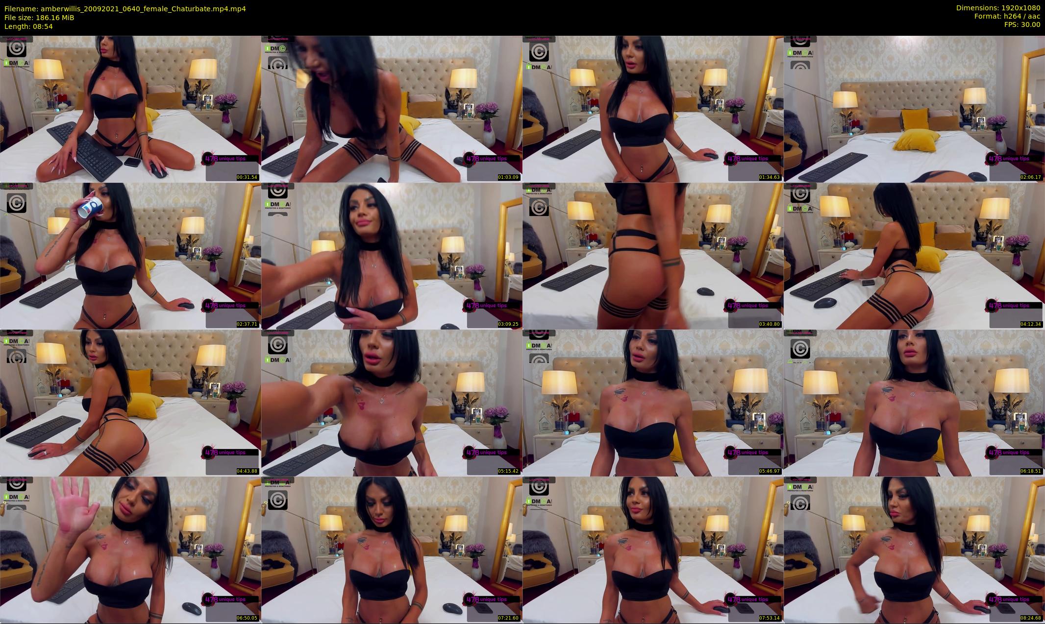 amberwillis — 9 minute Chaturbate female cam show recording, 1080p, Sep 20, 2021