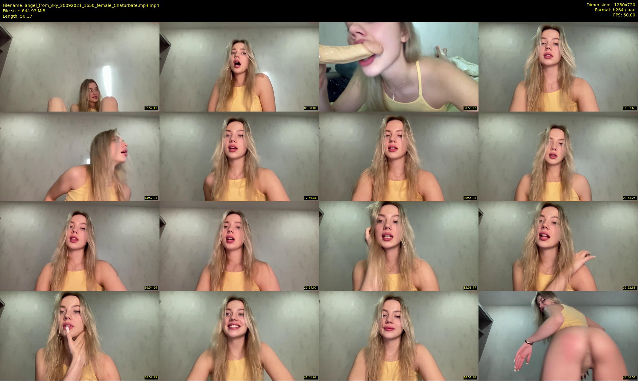 angel_from_sky — 51 minute Chaturbate female cam show recording, 720p, Sep 20, 2021