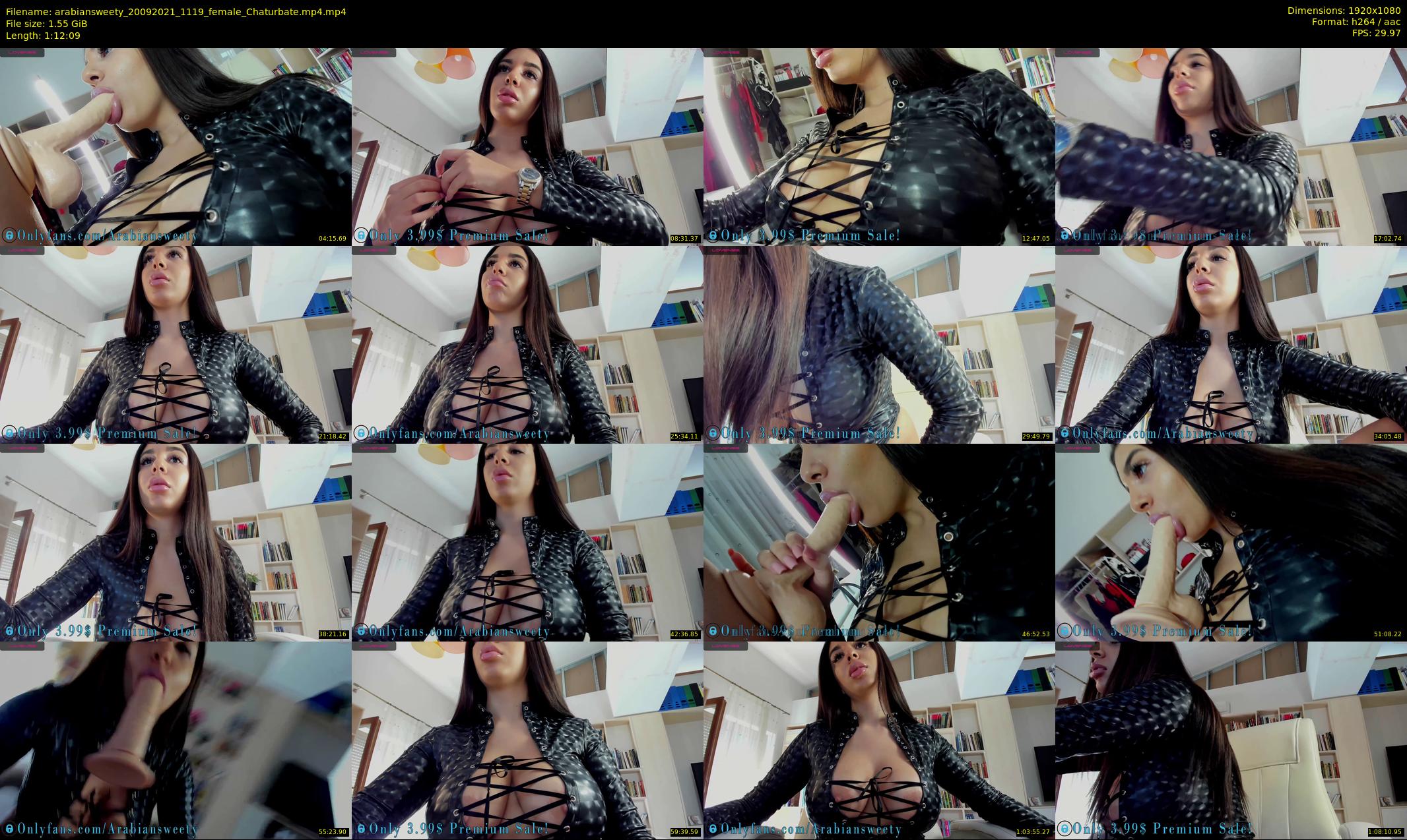 arabiansweety — 73 minute Chaturbate female cam show recording, 1080p, Sep 20, 2021