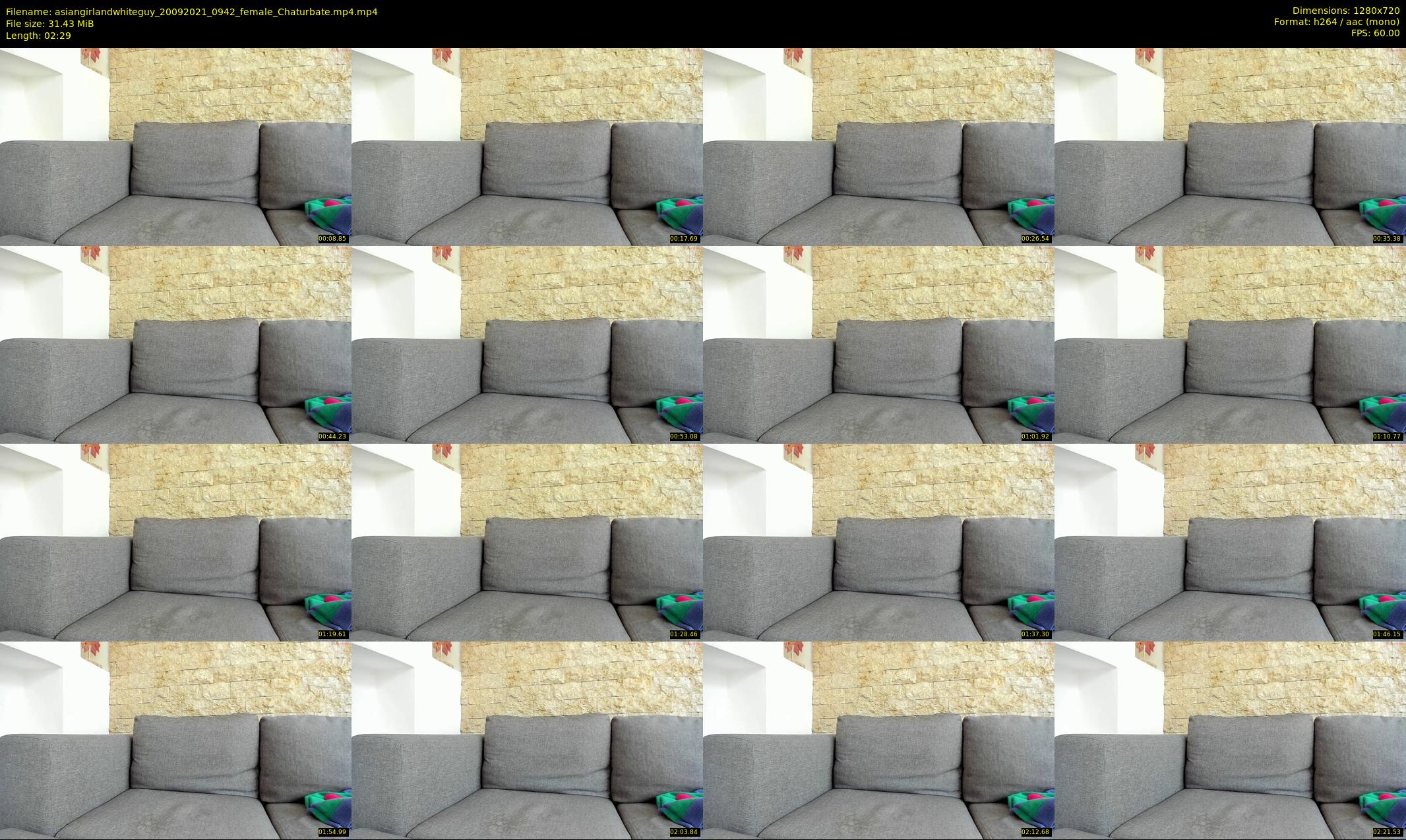 asiangirlandwhiteguy — 3 minute Chaturbate couple cam show recording, 720p, Sep 20, 2021