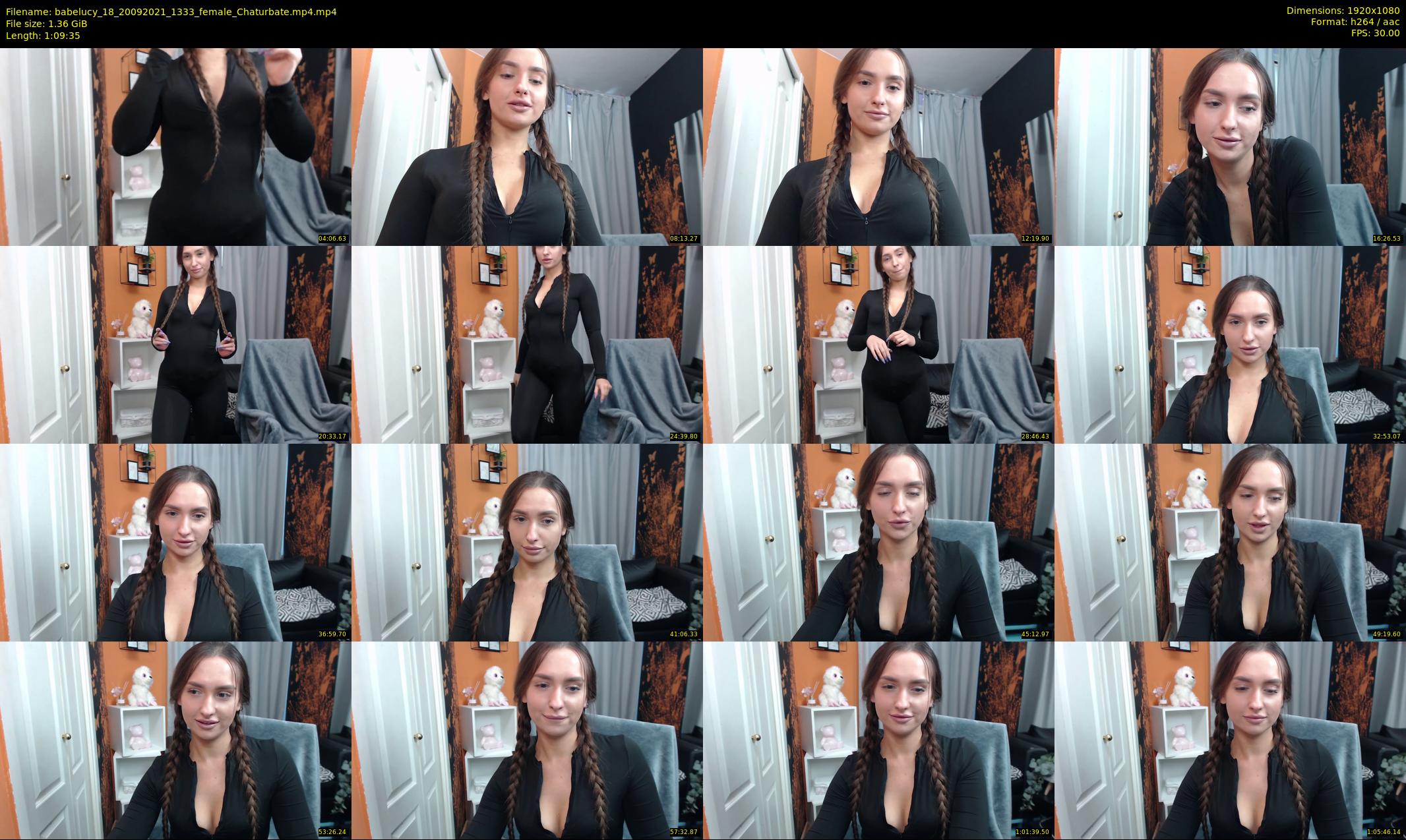 babelucy_18 — 70 minute Chaturbate female cam show recording, 1080p, Sep 20, 2021