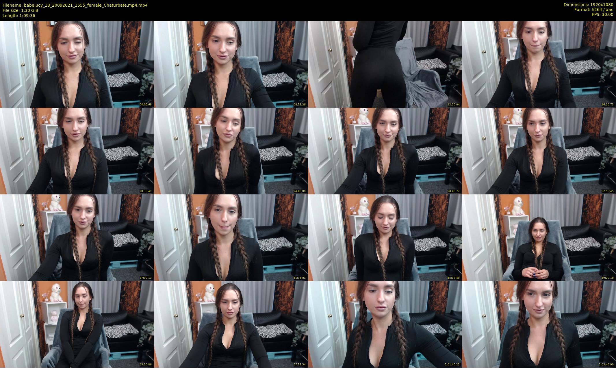 babelucy_18 — 70 minute Chaturbate female cam show recording, 1080p, Sep 20, 2021