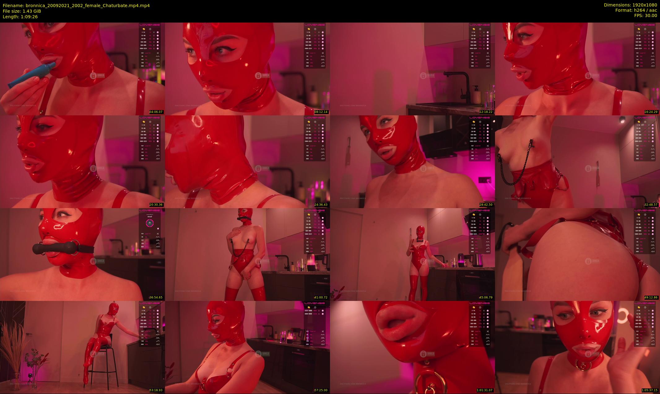 bronnica — 70 minute Chaturbate female cam show recording, 1080p, Sep 20, 2021