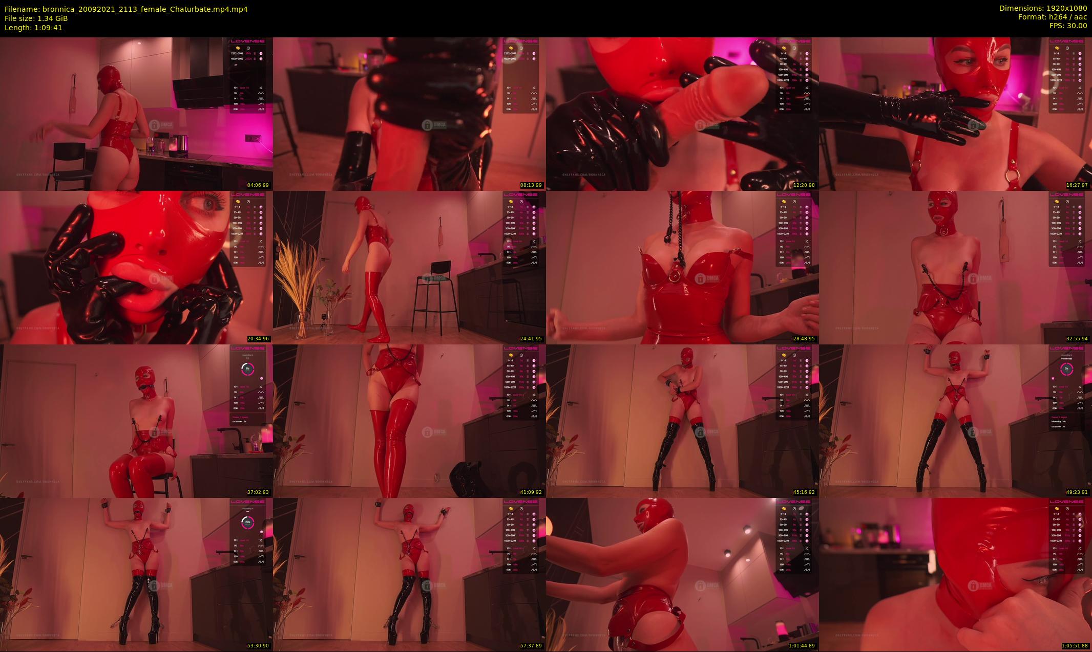 bronnica — 70 minute Chaturbate female cam show recording, 1080p, Sep 20, 2021
