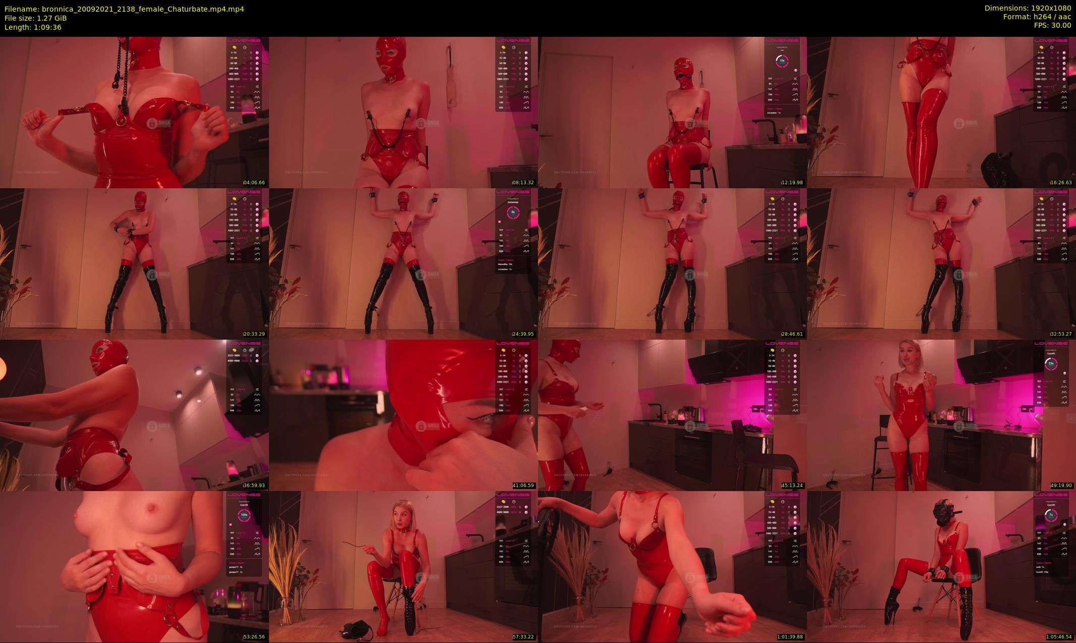 bronnica — 70 minute Chaturbate female cam show recording, 1080p, Sep 20, 2021