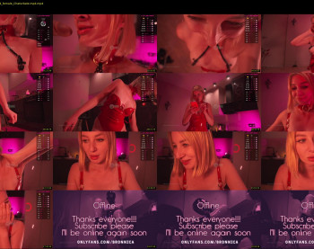 bronnica — 24 minute Chaturbate female cam show recording, 1080p, Sep 20, 2021