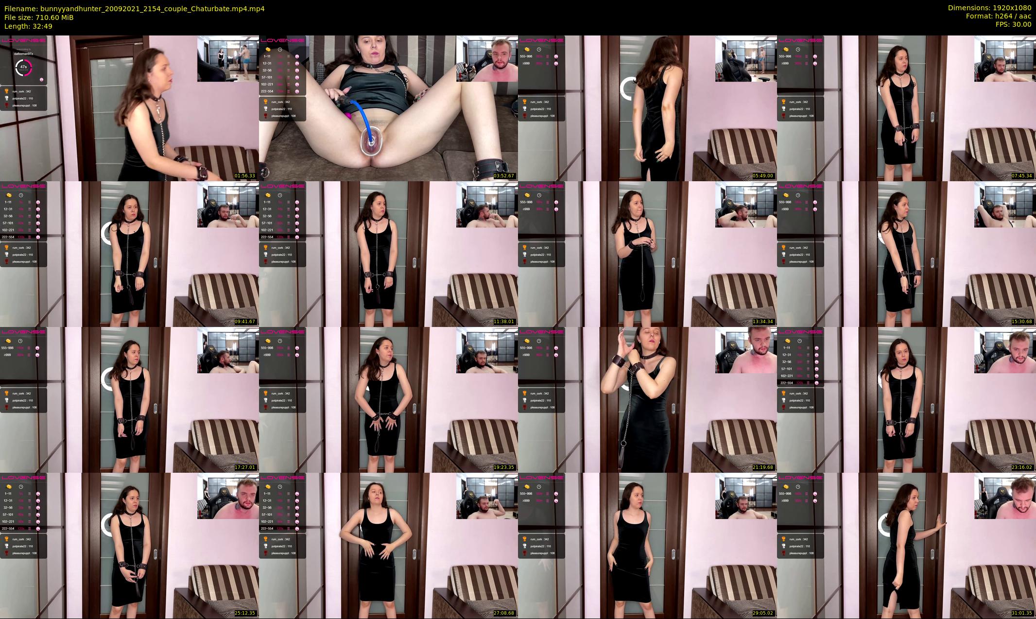 bunnyyandhunter — 33 minute Chaturbate couple cam show recording, 1080p, Sep 20, 2021