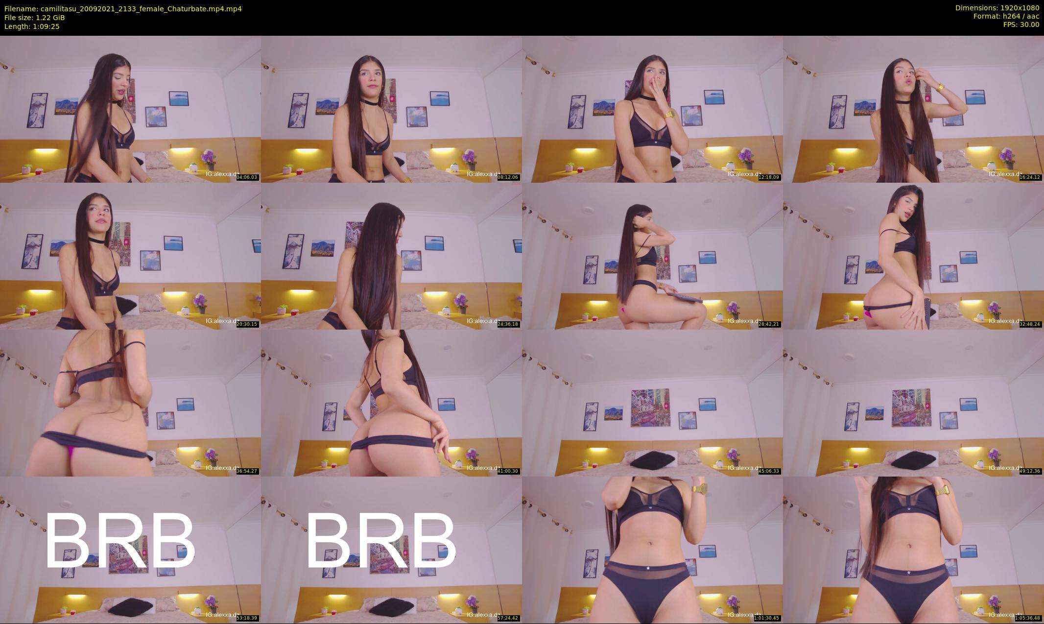camilitasu — 70 minute Chaturbate female cam show recording, 1080p, Sep 20, 2021