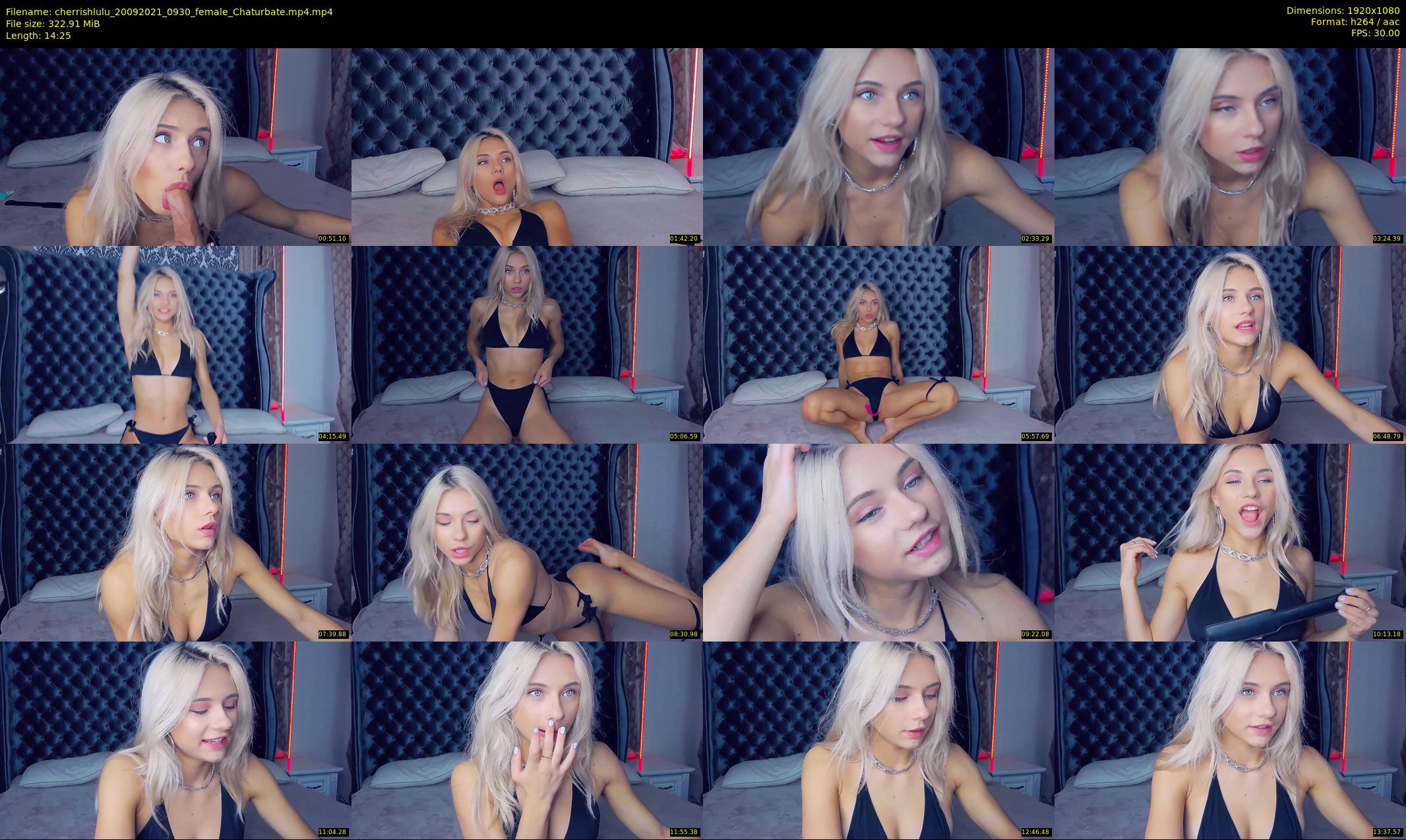 cherrishlulu — 15 minute Chaturbate female cam show recording, 1080p, Sep 20, 2021