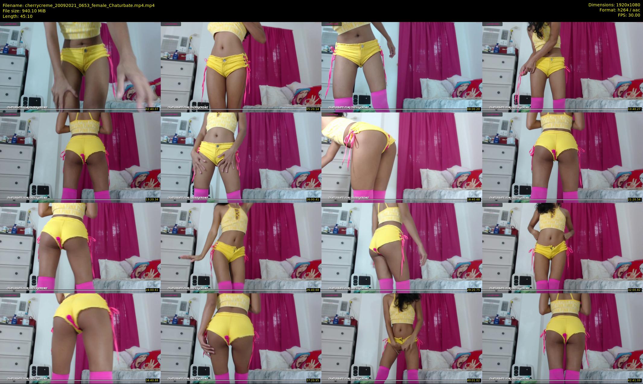 cherrycreme — 46 minute Chaturbate female cam show recording, 1080p, Sep 20, 2021