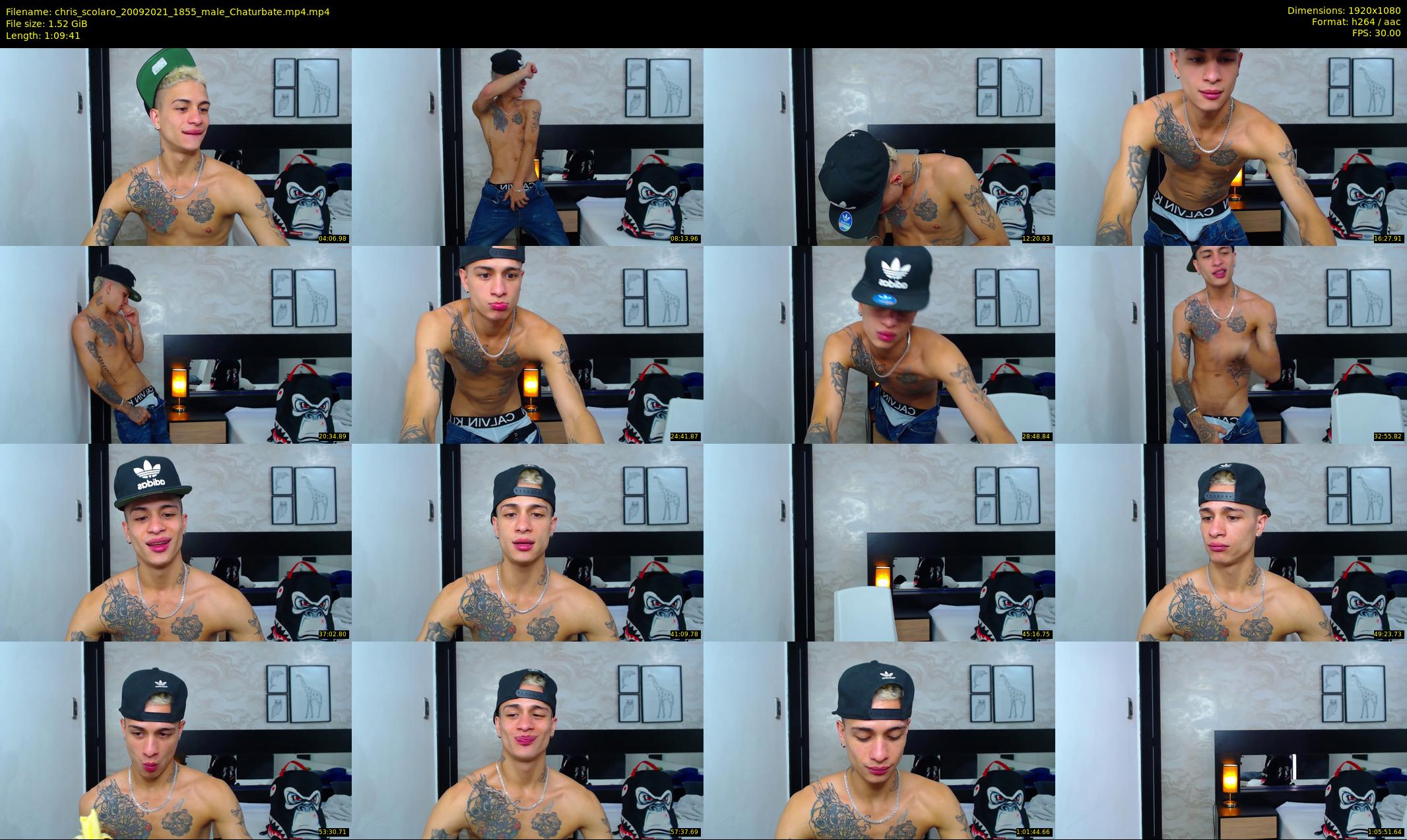 chris_scolaro — 70 minute Chaturbate male cam show recording, 1080p, Sep 20, 2021