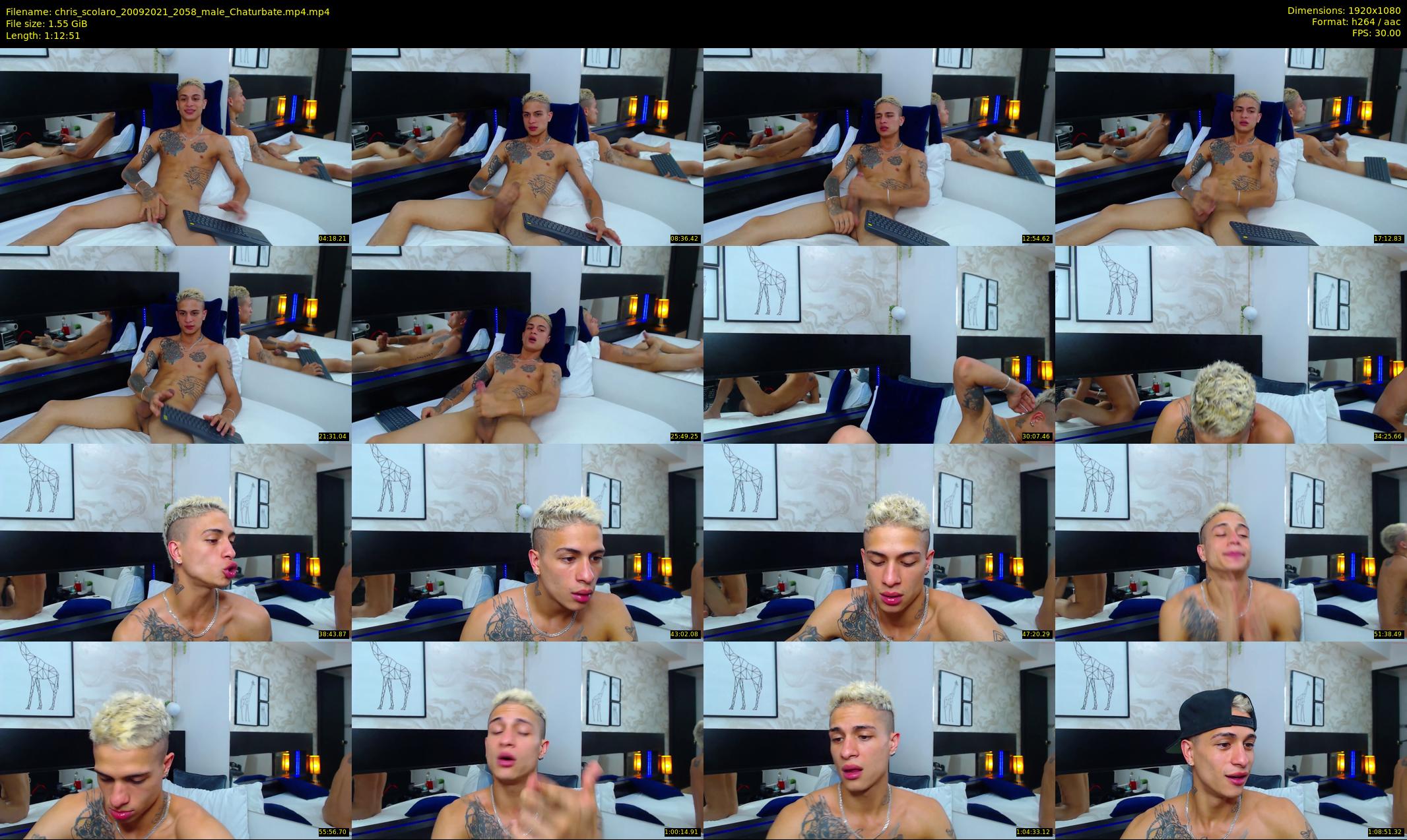 chris_scolaro — 73 minute Chaturbate male cam show recording, 1080p, Sep 20, 2021