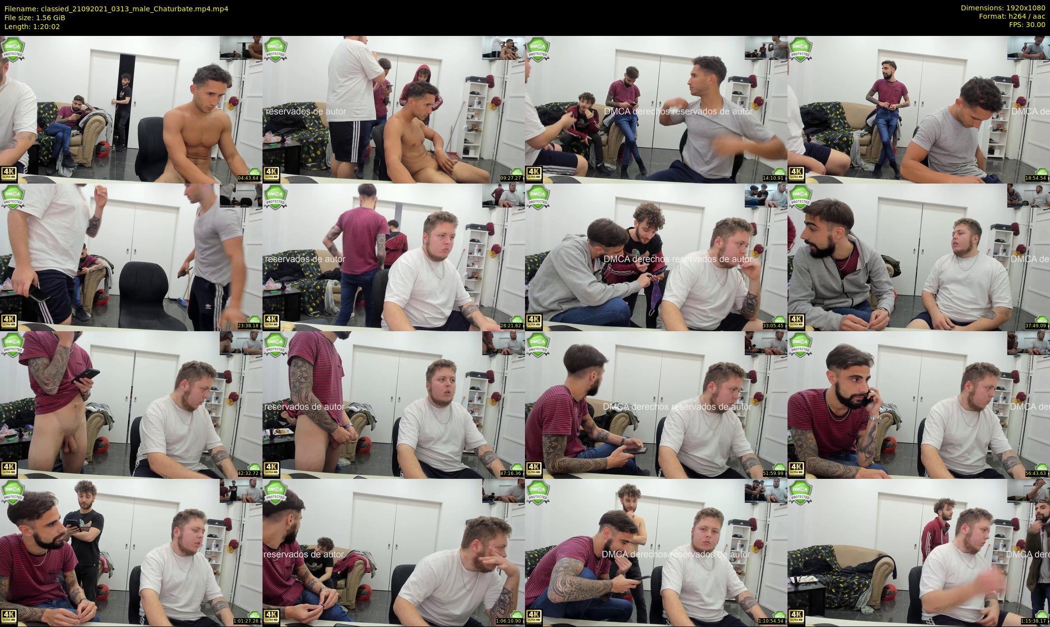 classied — 81 minute Chaturbate male cam show recording, 1080p, Sep 21, 2021