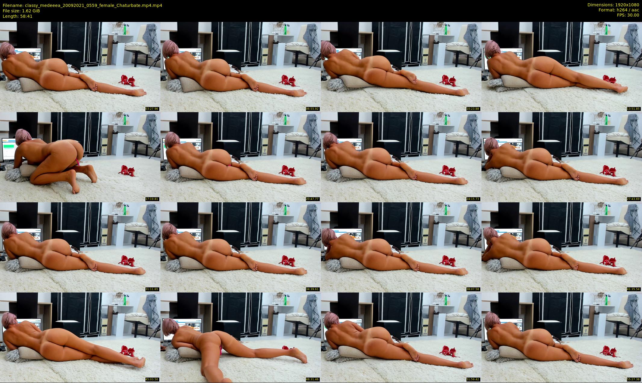 classy_medeeea — 59 minute Chaturbate female cam show recording, 1080p, Sep 20, 2021