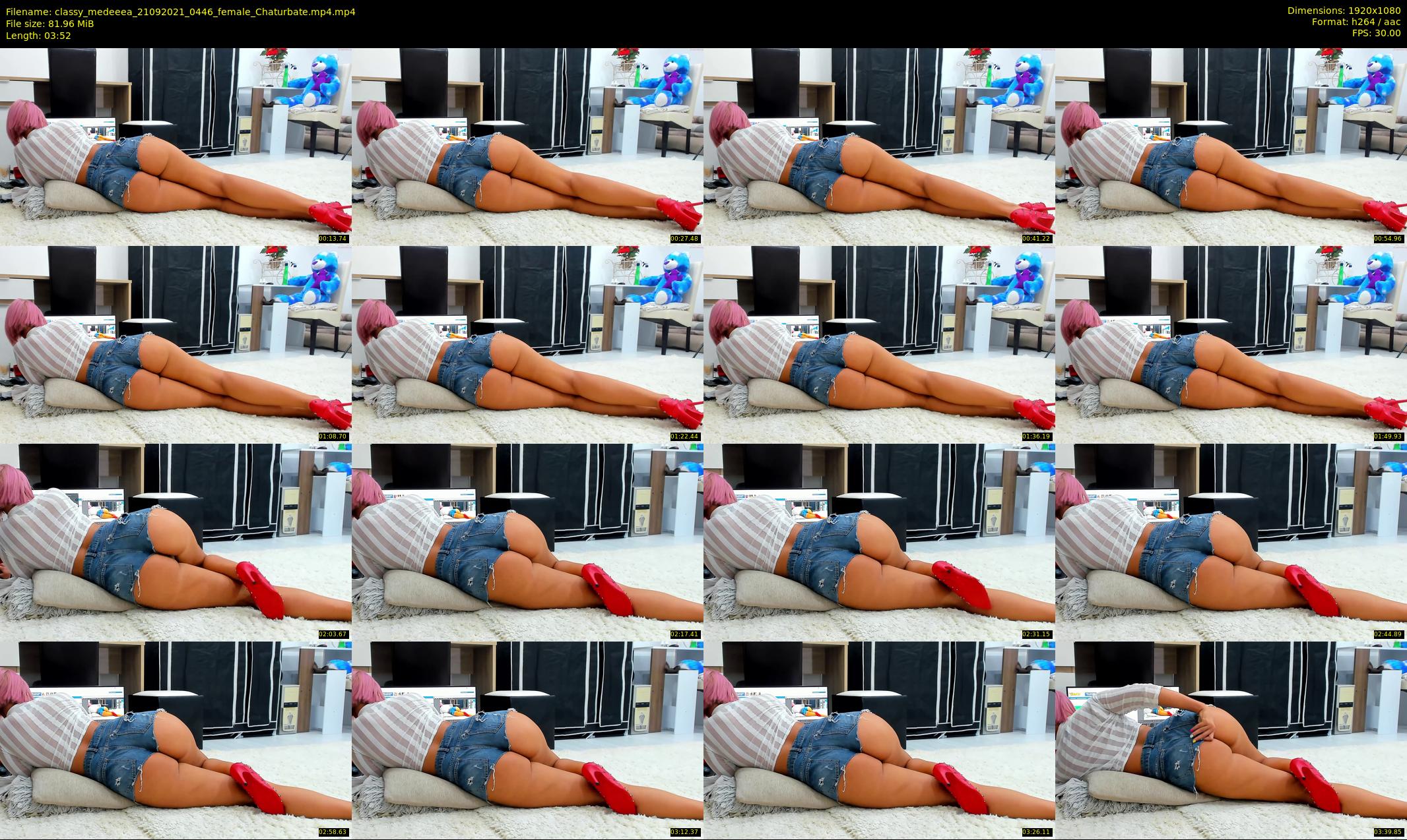 classy_medeeea — 4 minute Chaturbate female cam show recording, 1080p, Sep 21, 2021