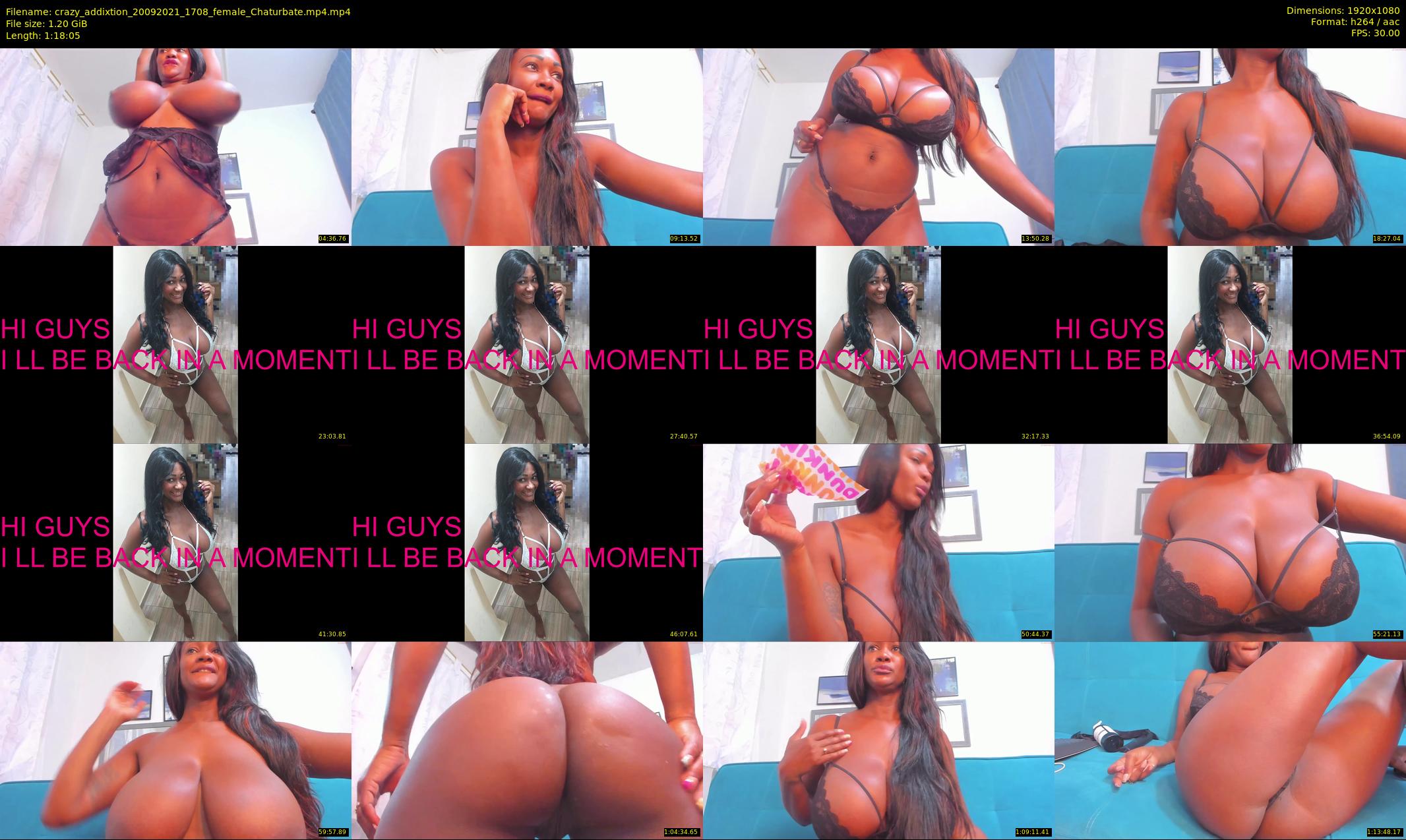 crazy_addixtion — 79 minute Chaturbate female cam show recording, 1080p, Sep 20, 2021
