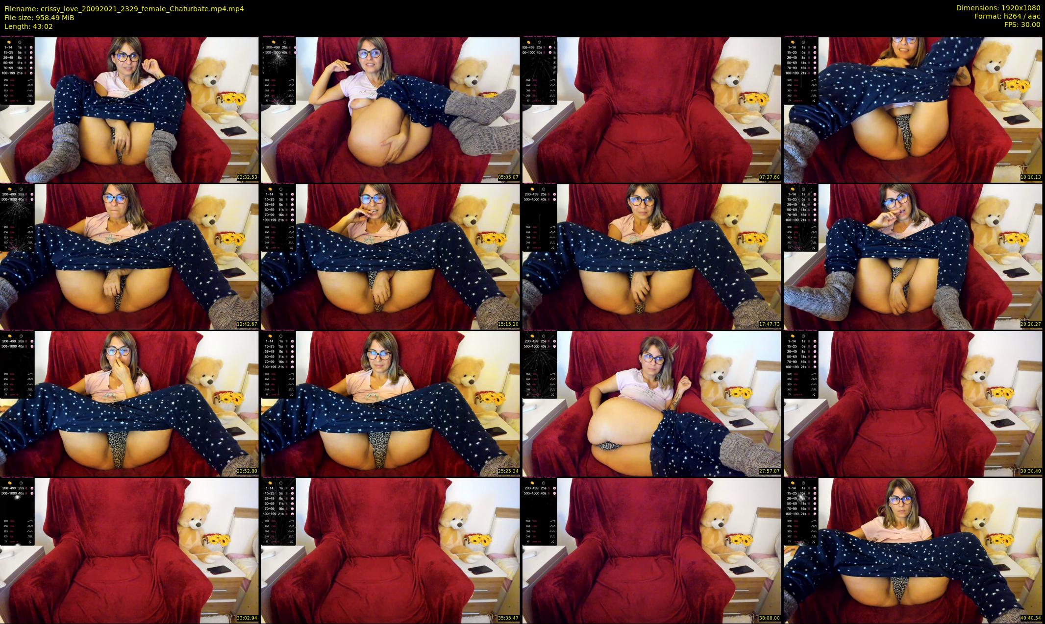 crissy_love — 44 minute Chaturbate female cam show recording, 1080p, Sep 20, 2021