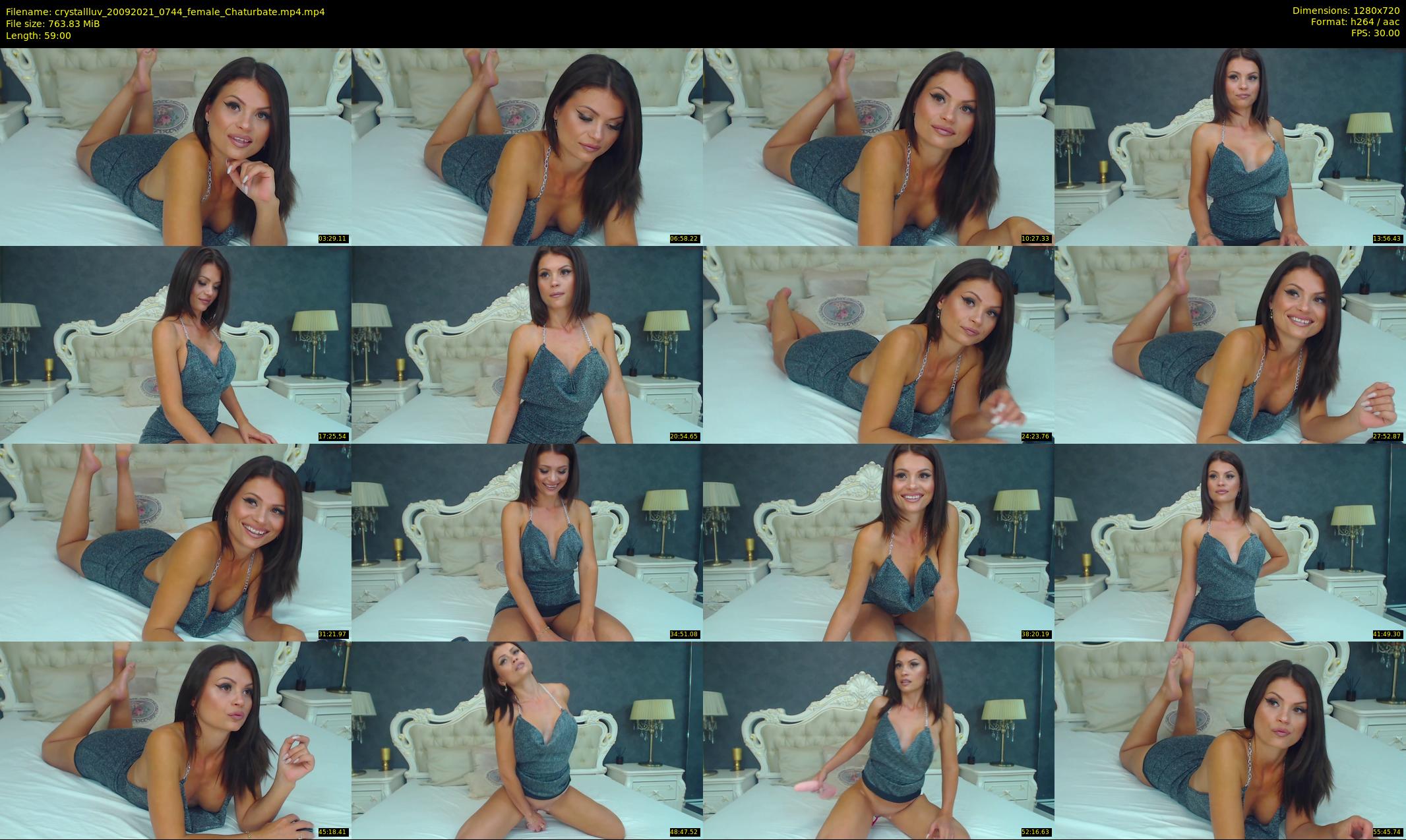 crystallluv — 59 minute Chaturbate female cam show recording, 720p, Sep 20, 2021