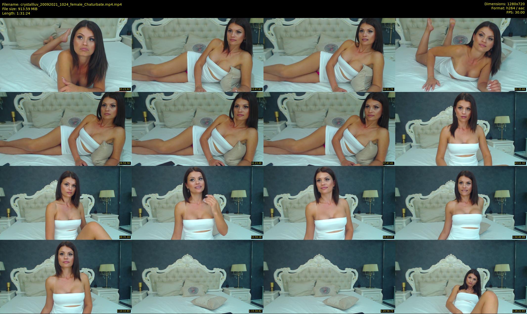 crystallluv — 92 minute Chaturbate female cam show recording, 720p, Sep 20, 2021