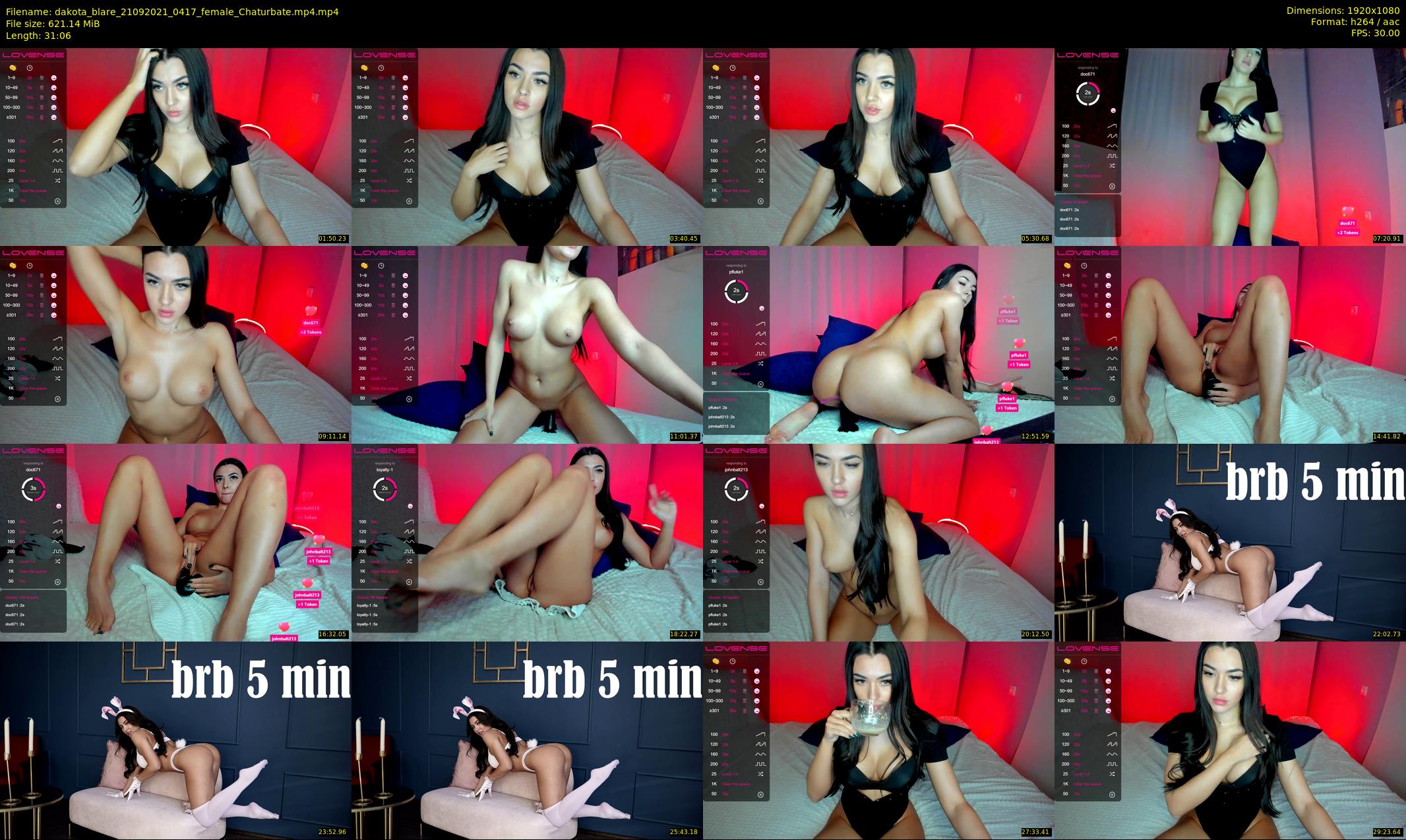 dakota_blare — 32 minute Chaturbate female cam show recording, 1080p, Sep 21, 2021