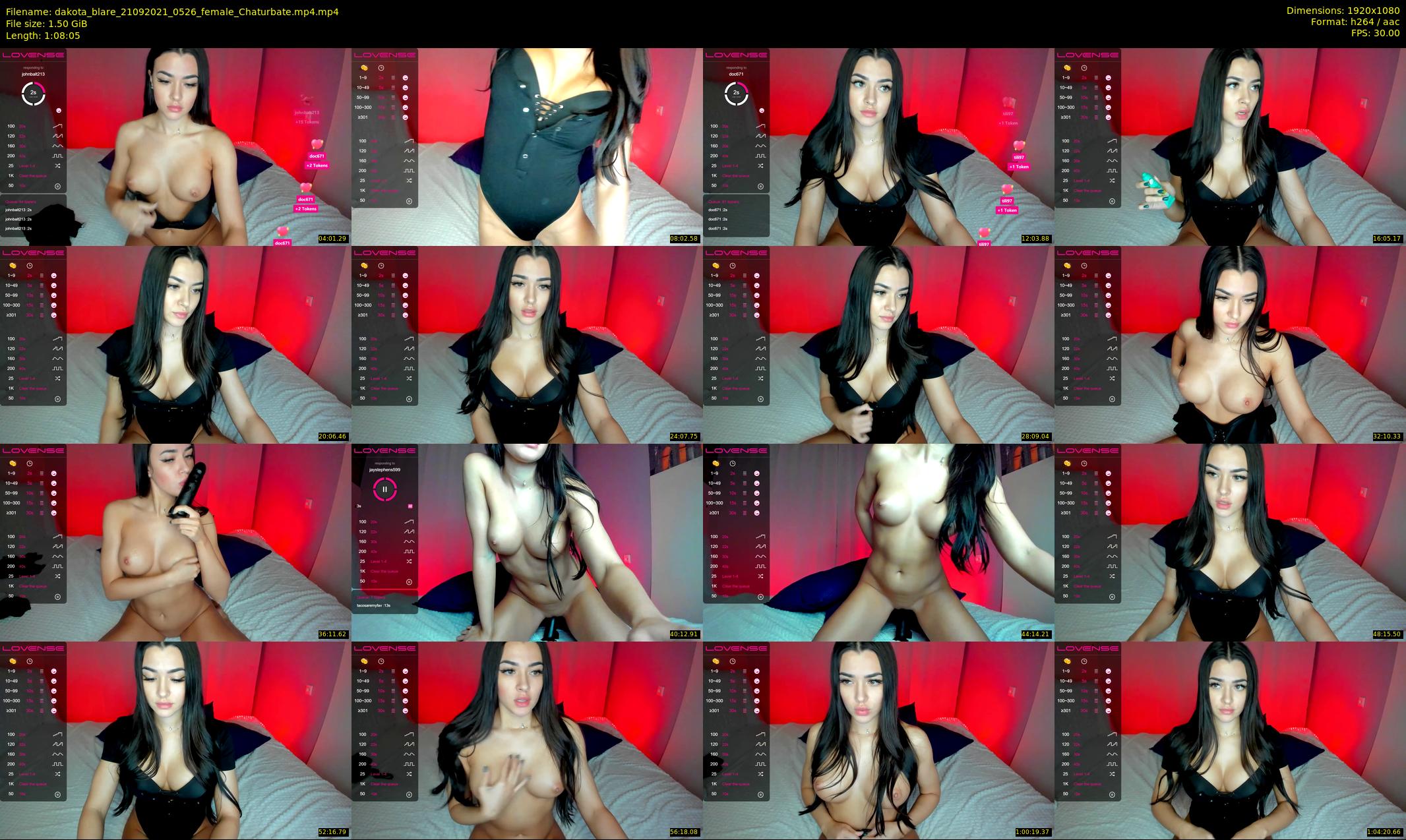 dakota_blare — 69 minute Chaturbate female cam show recording, 1080p, Sep 21, 2021