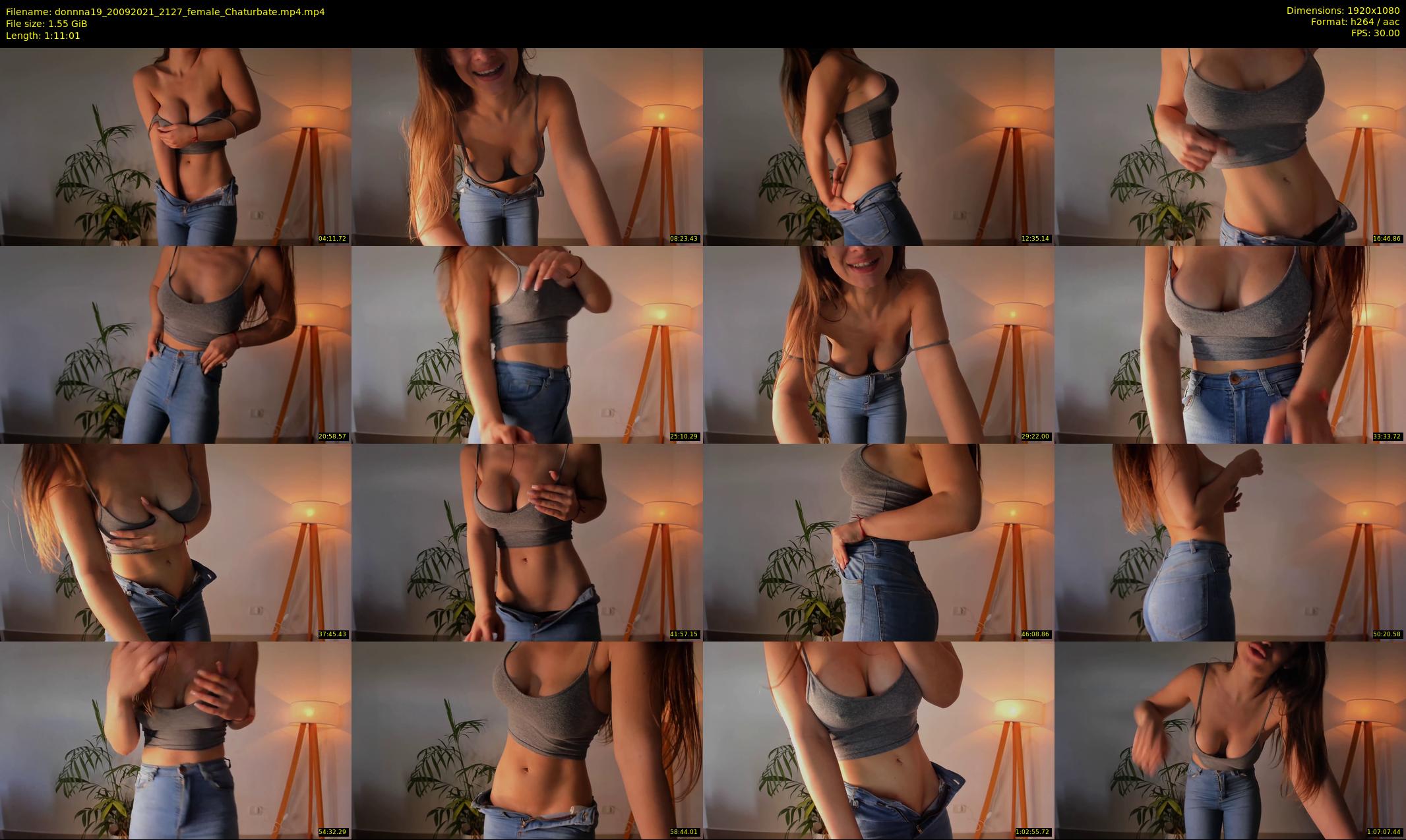 donnna19 — 72 minute Chaturbate female cam show recording, 1080p, Sep 20, 2021