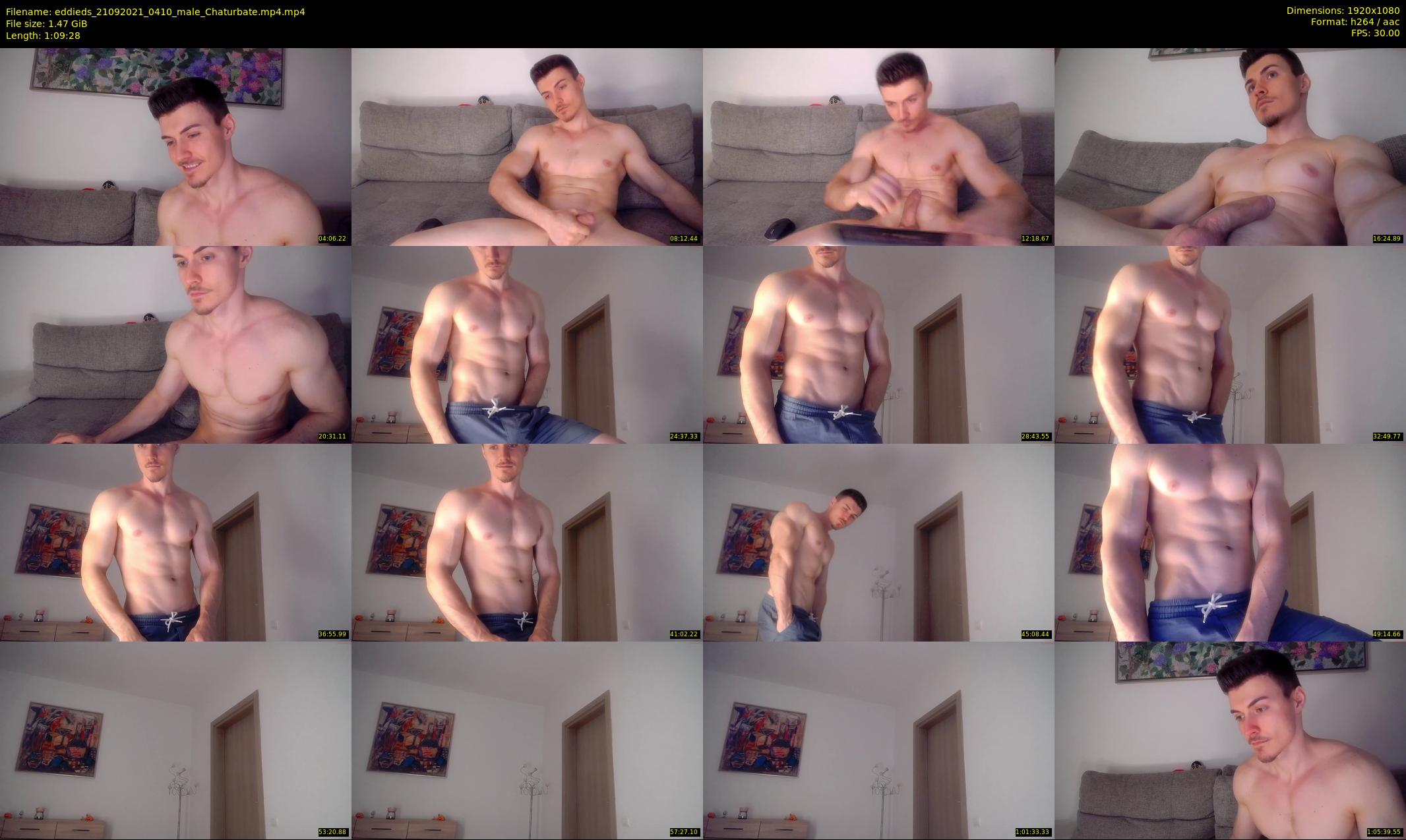 eddieds — 70 minute Chaturbate male cam show recording, 1080p, Sep 21, 2021