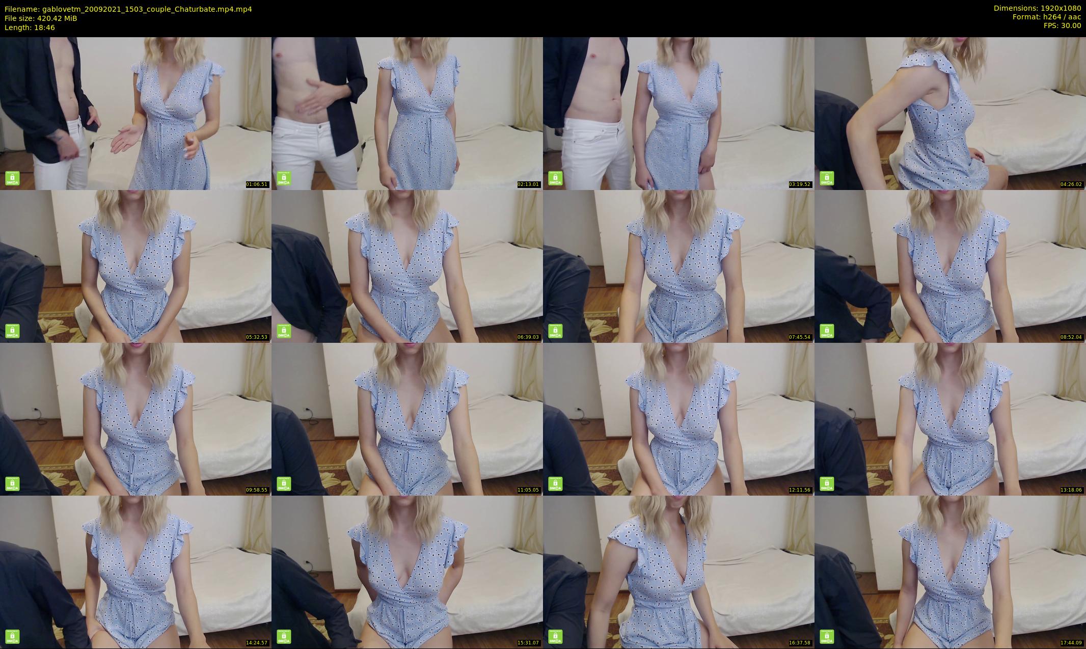 gablovetm — 19 minute Chaturbate couple cam show recording, 1080p, Sep 20, 2021
