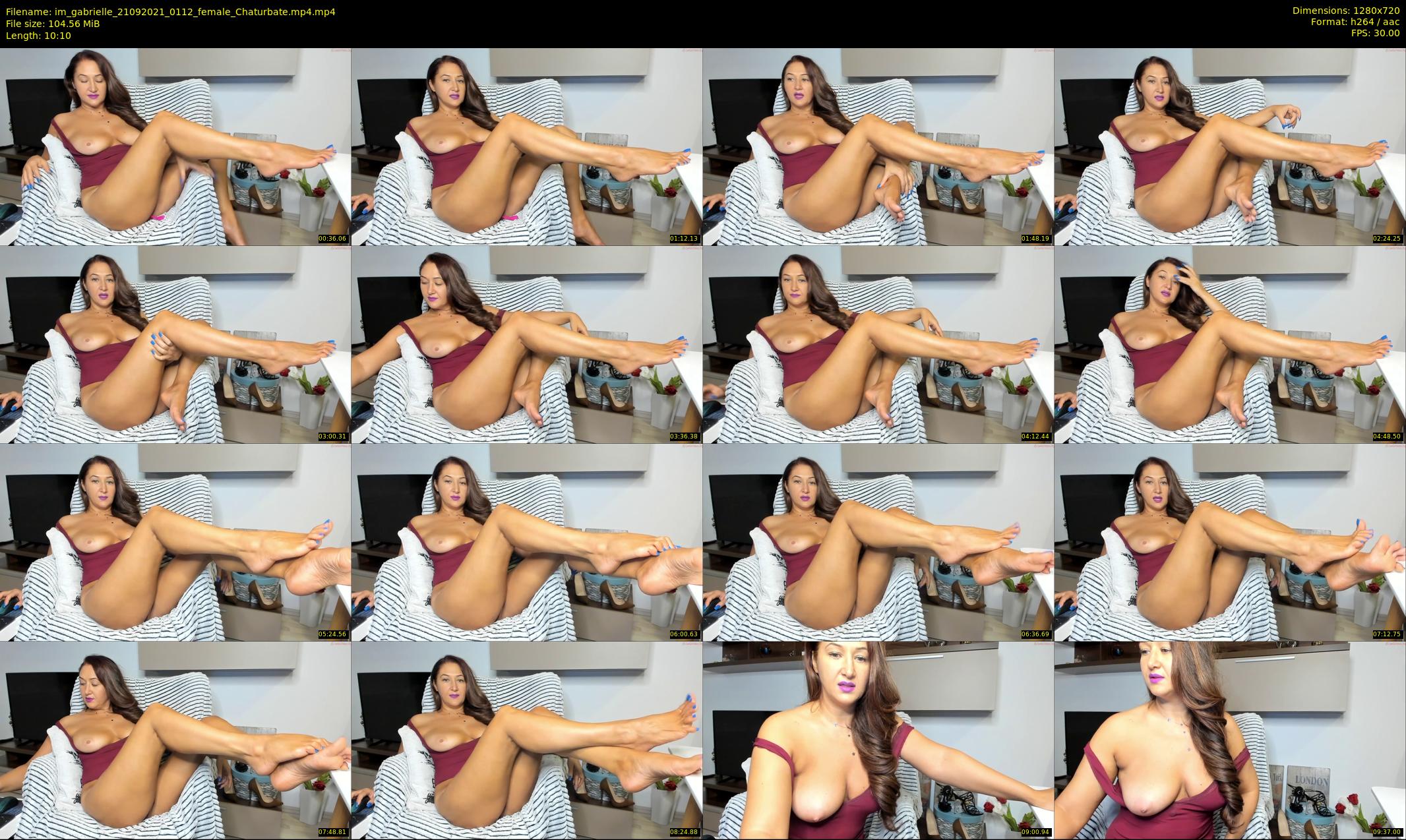 im_gabrielle — 11 minute Chaturbate female cam show recording, 720p, Sep 21, 2021