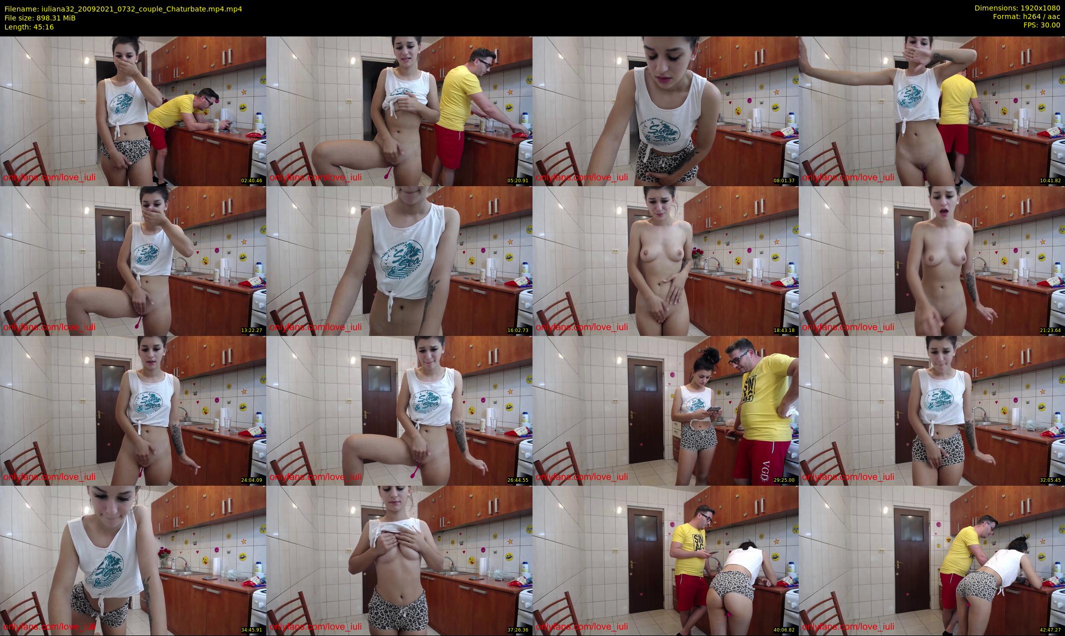 iuliana32 — 46 minute Chaturbate couple cam show recording, 1080p, Sep 20, 2021