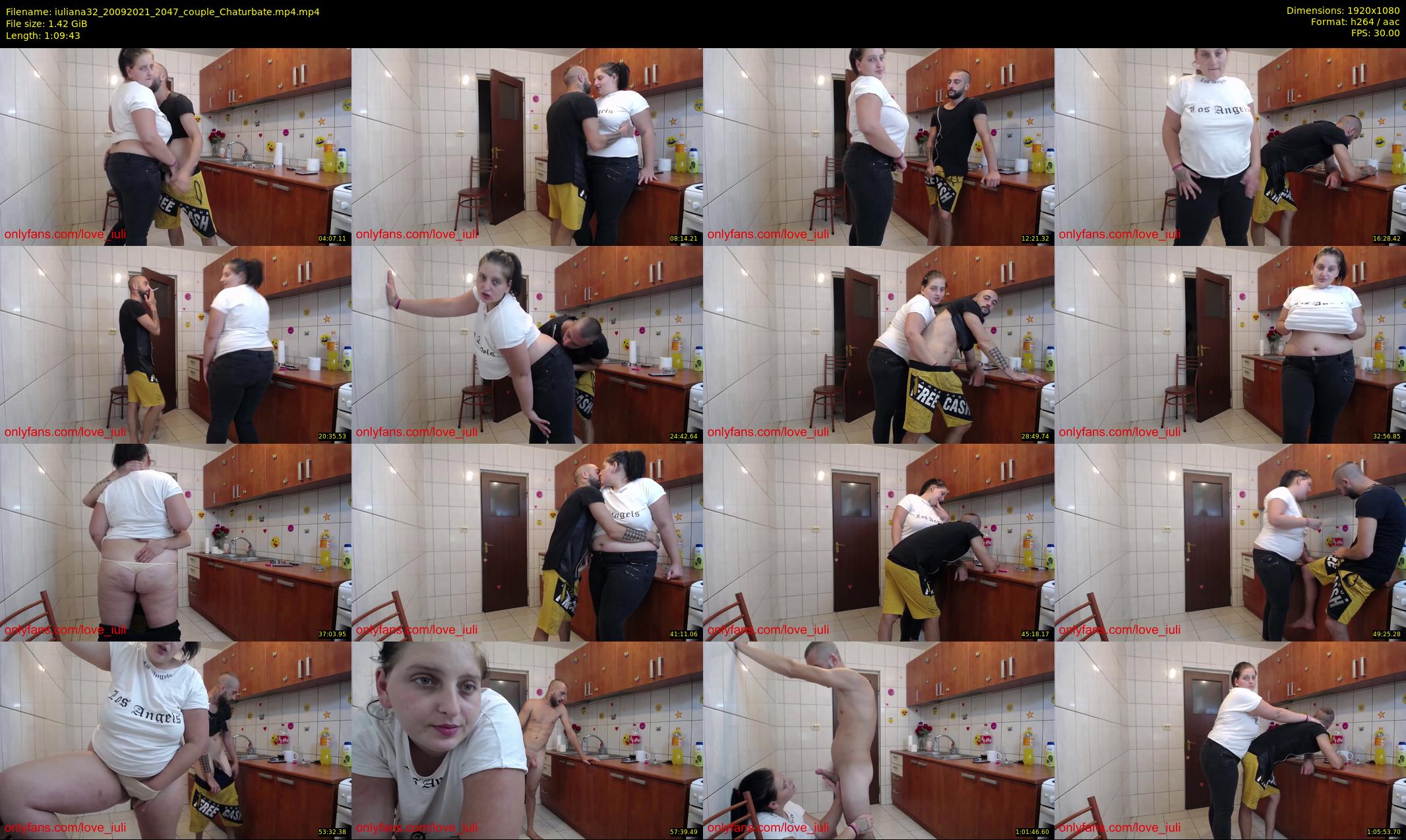 iuliana32 — 70 minute Chaturbate couple cam show recording, 1080p, Sep 20, 2021