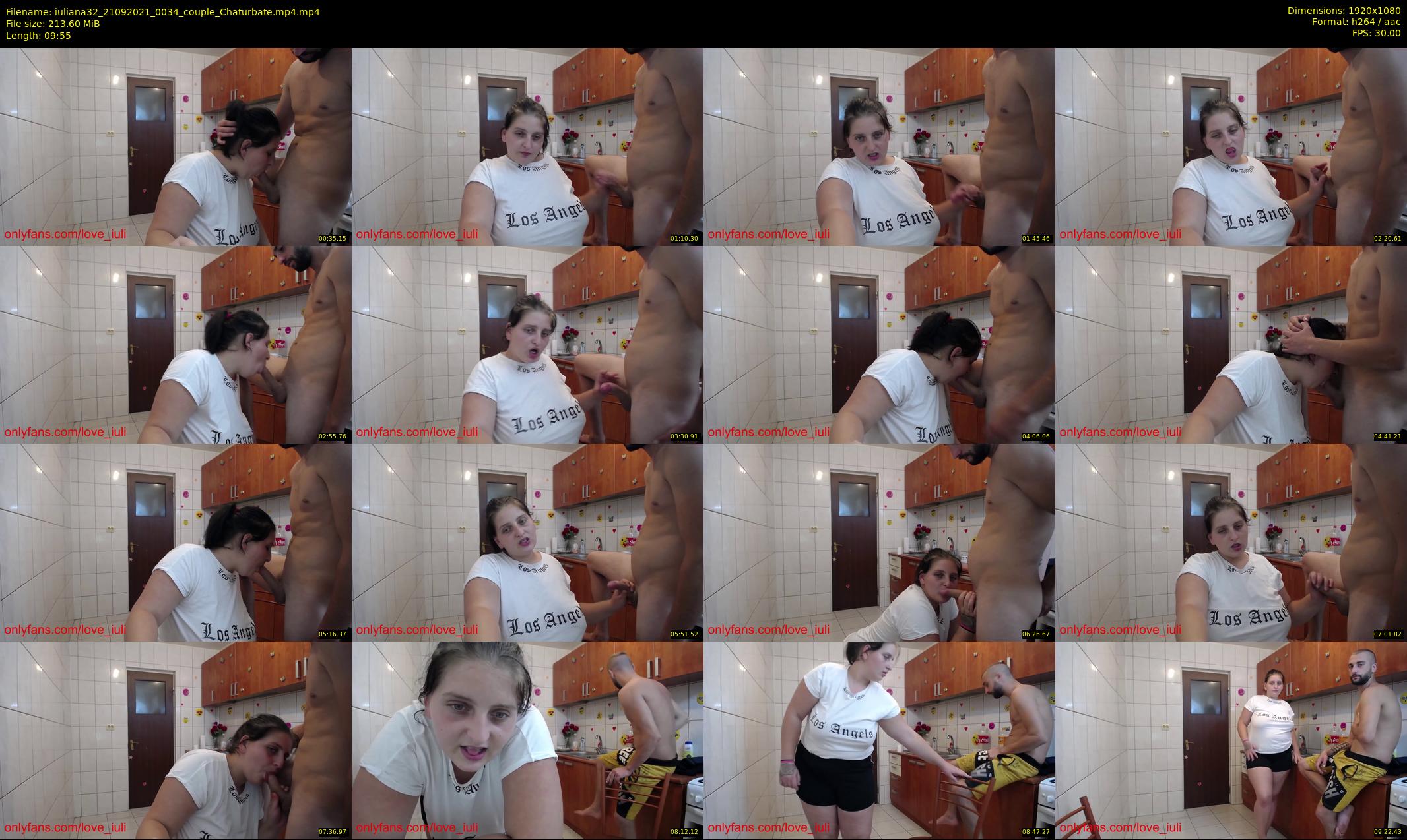iuliana32 — 10 minute Chaturbate couple cam show recording, 1080p, Sep 21, 2021