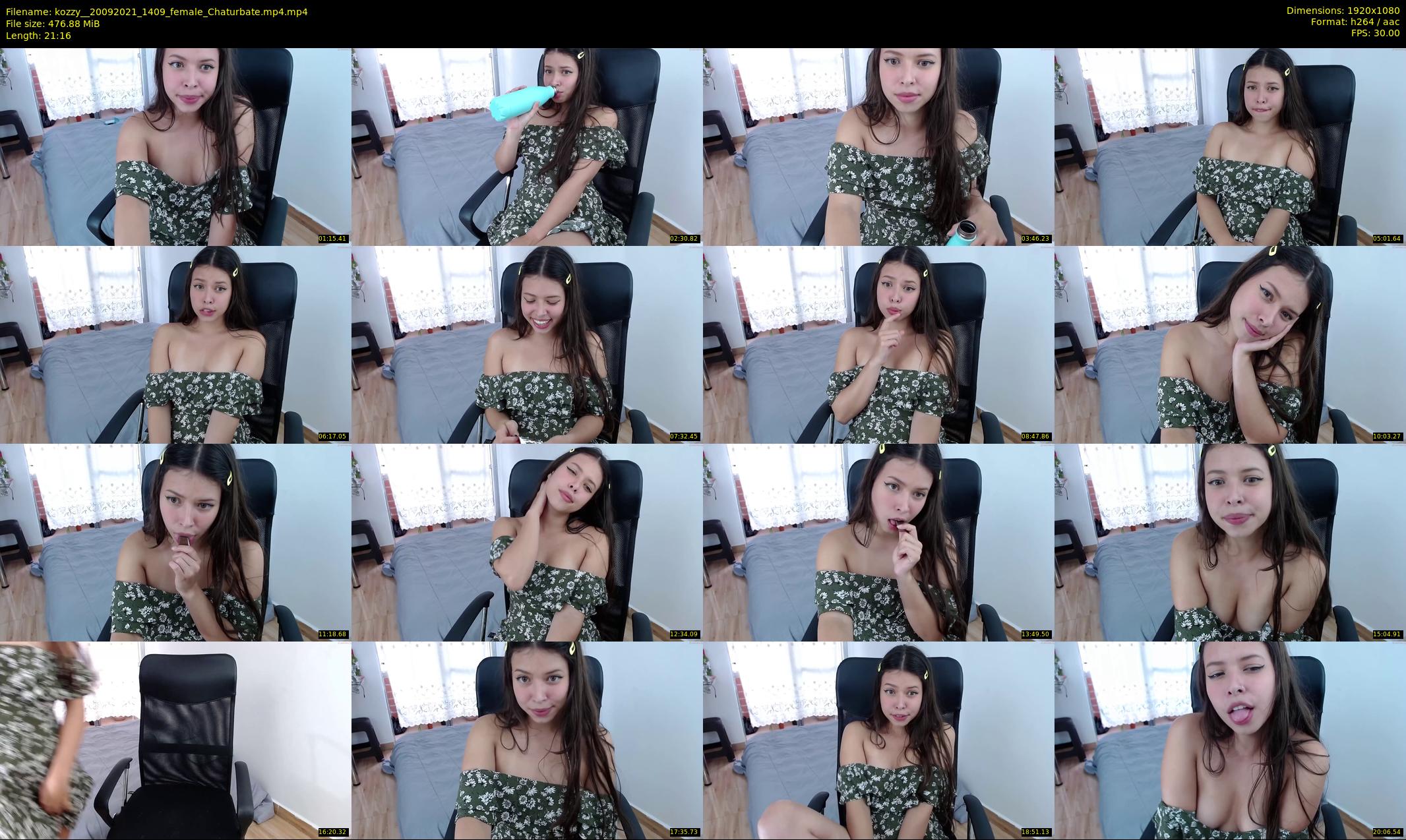 kozzy_ — 22 minute Chaturbate female cam show recording, 1080p, Sep 20, 2021