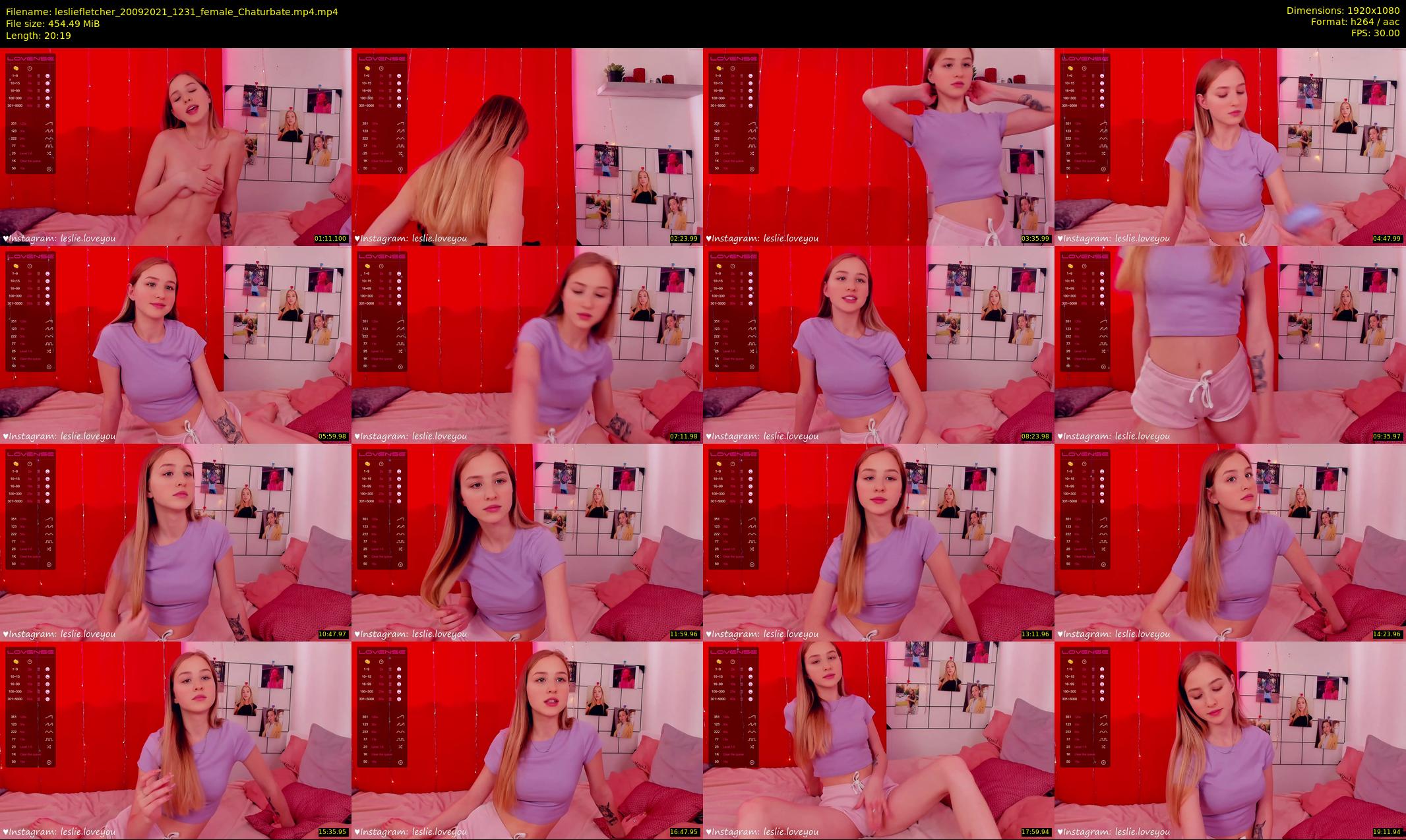 lesliefletcher — 21 minute Chaturbate couple cam show recording, 1080p, Sep 20, 2021