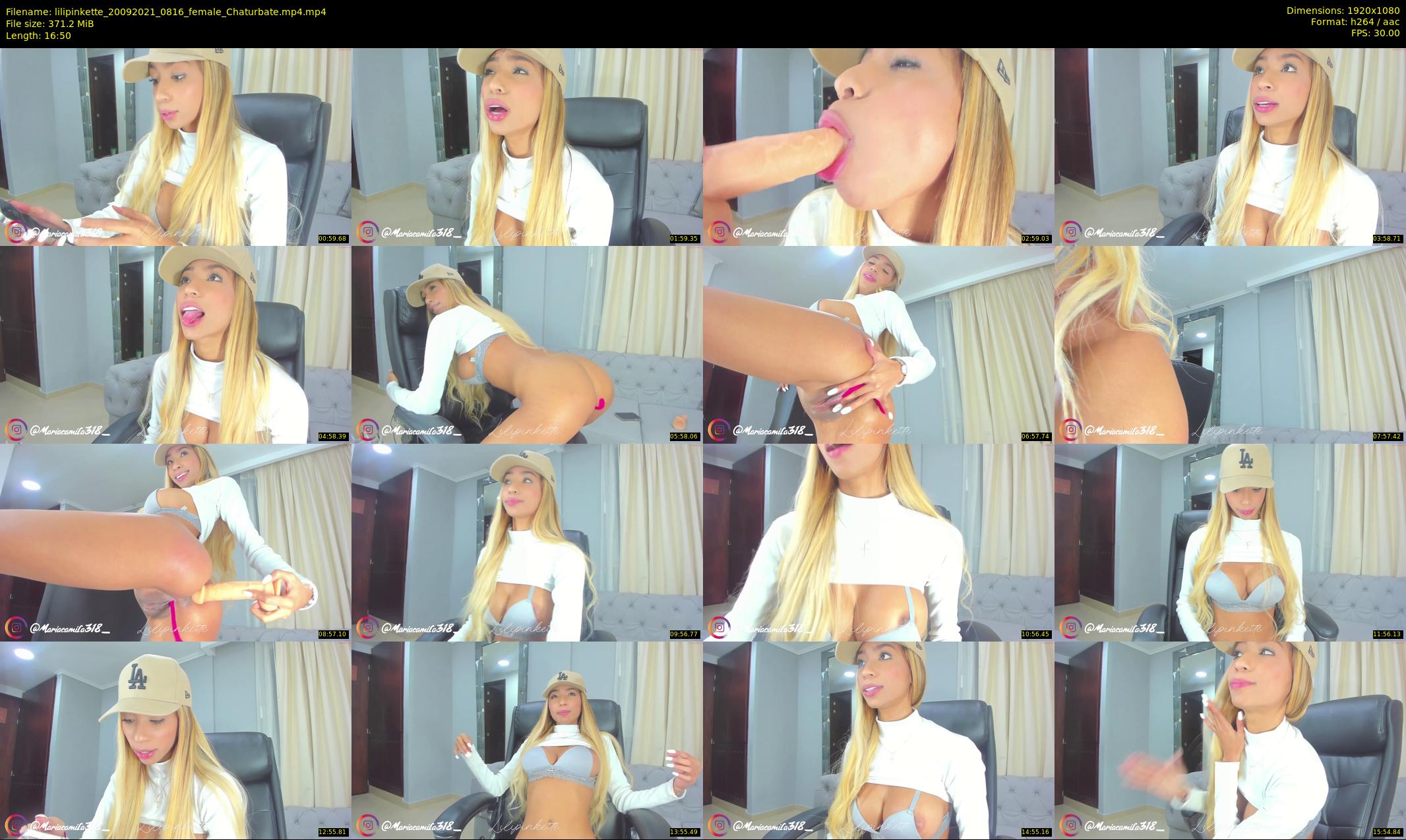 lilipinkette — 17 minute Chaturbate female cam show recording, 1080p, Sep 20, 2021