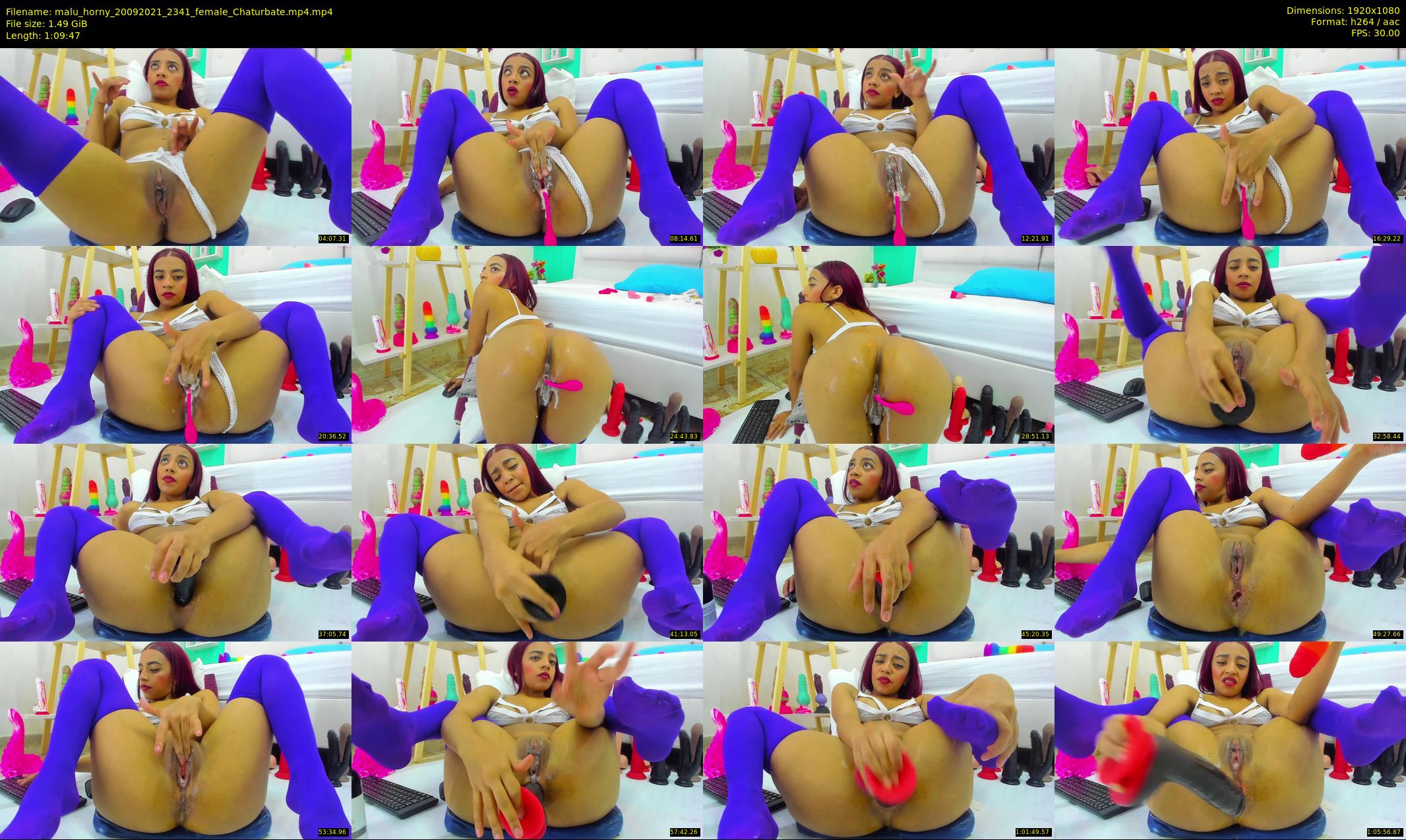 malu_horny — 70 minute Chaturbate female cam show recording, 1080p, Sep 20, 2021
