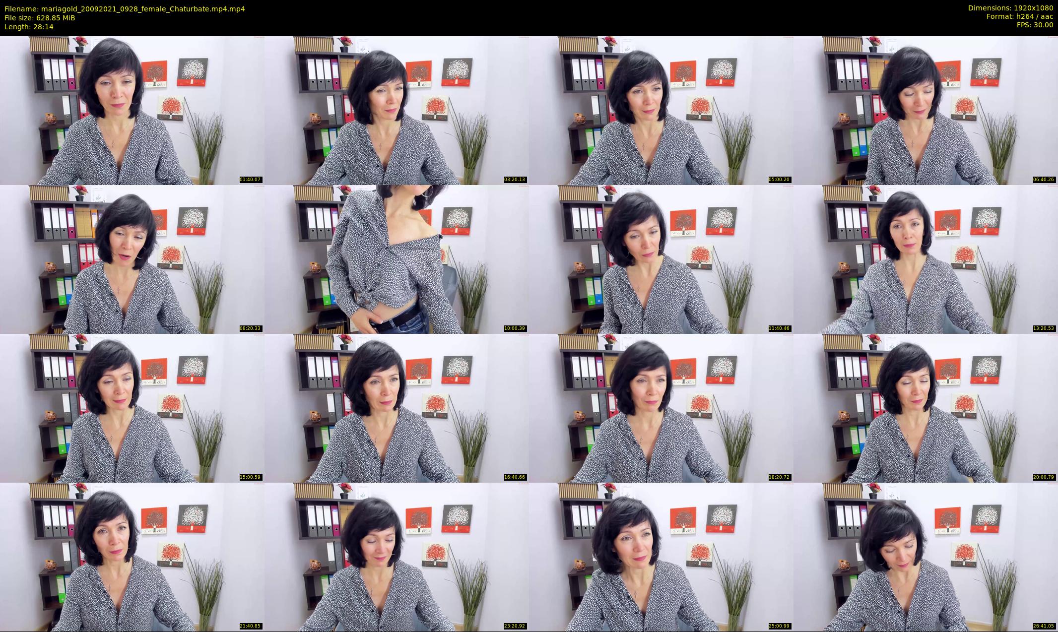 mariagold — 29 minute Chaturbate female cam show recording, 1080p, Sep 20, 2021