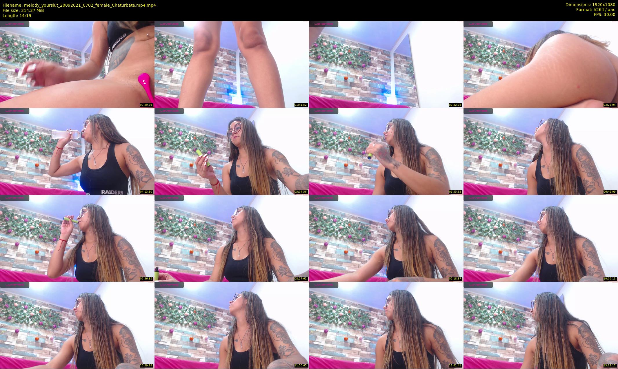 melody_yourslut — 15 minute Chaturbate female cam show recording, 1080p, Sep 20, 2021