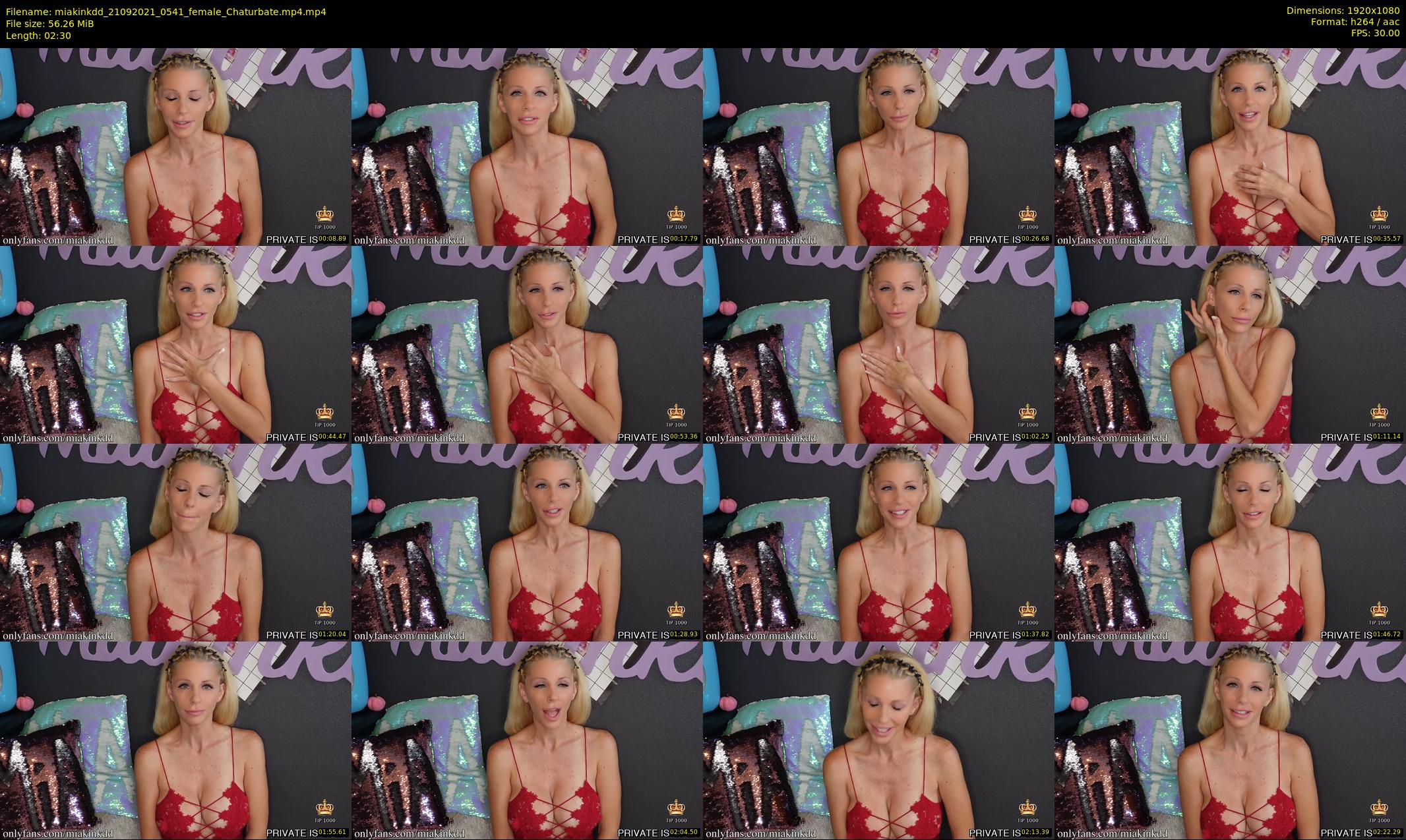miakinkdd — 3 minute Chaturbate female cam show recording, 1080p, Sep 21, 2021