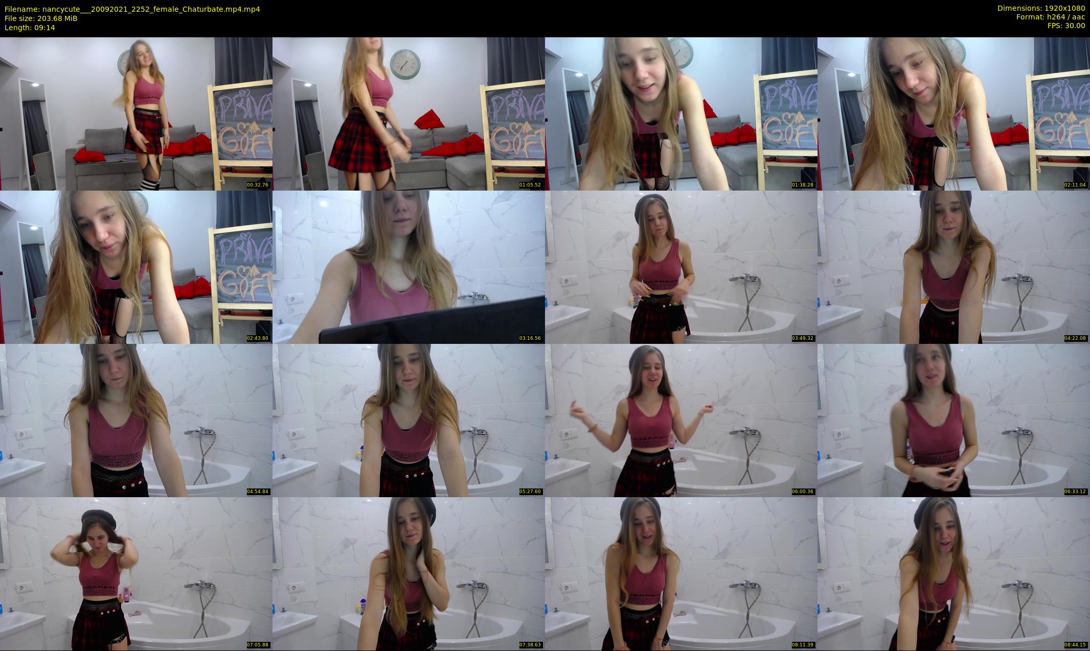 nancycute__ — 10 minute Chaturbate female cam show recording, 1080p, Sep 20, 2021