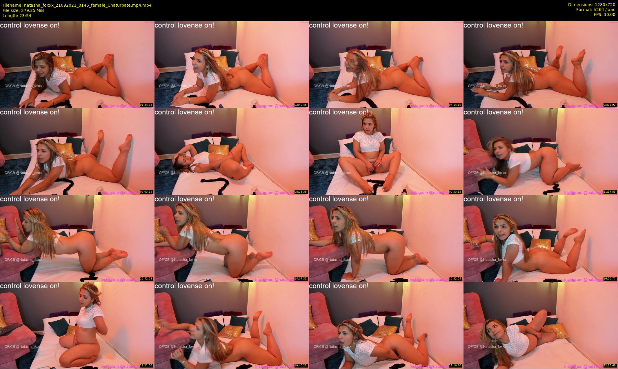 natasha_foxxx — 24 minute Chaturbate female cam show recording, 720p, Sep 21, 2021