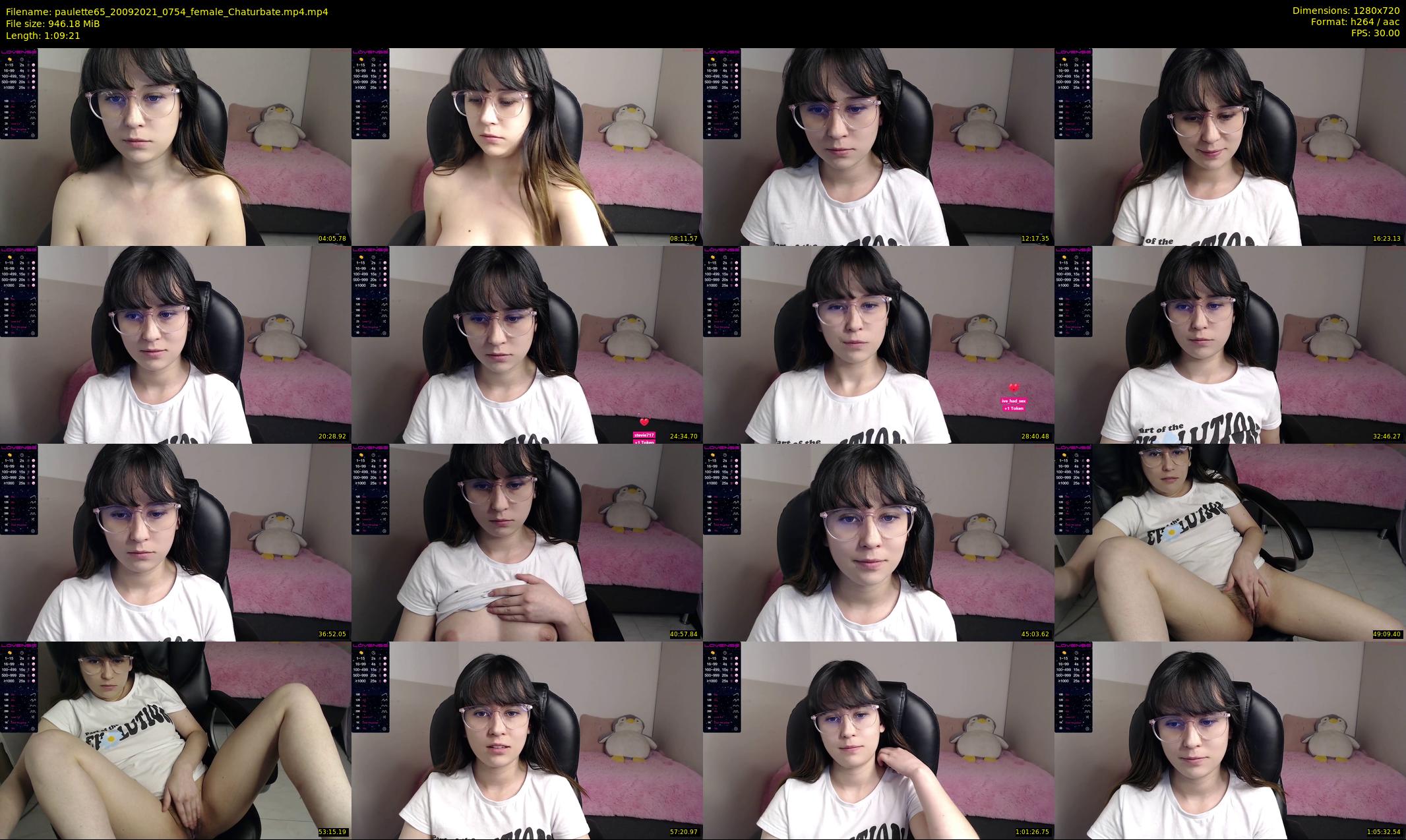 paulette65 — 70 minute Chaturbate female cam show recording, 720p, Sep 20, 2021