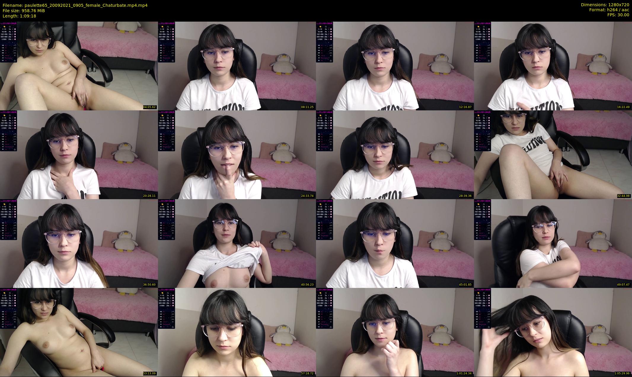 paulette65 — 70 minute Chaturbate female cam show recording, 720p, Sep 20, 2021