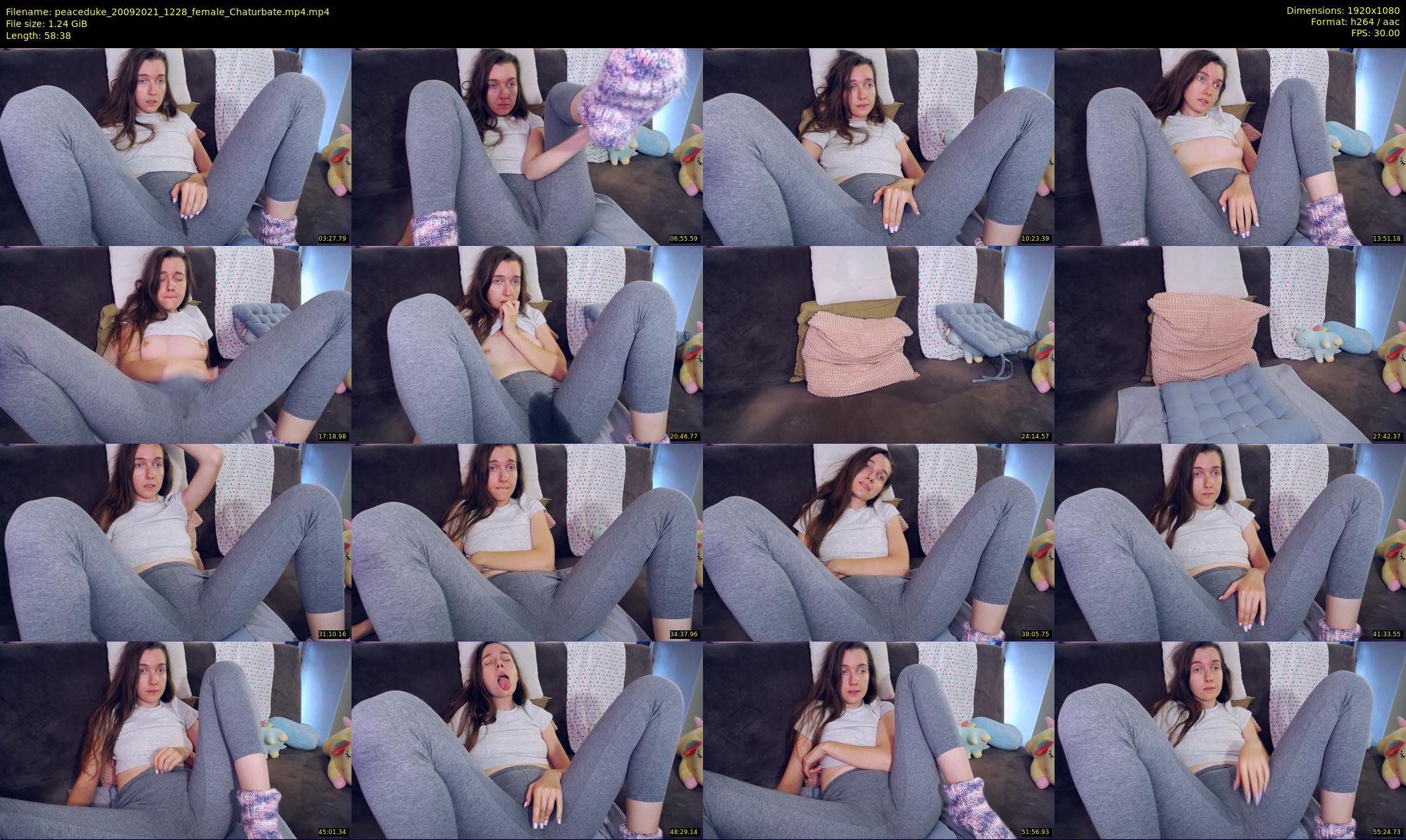 peaceduke — 59 minute Chaturbate female cam show recording, 1080p, Sep 20, 2021